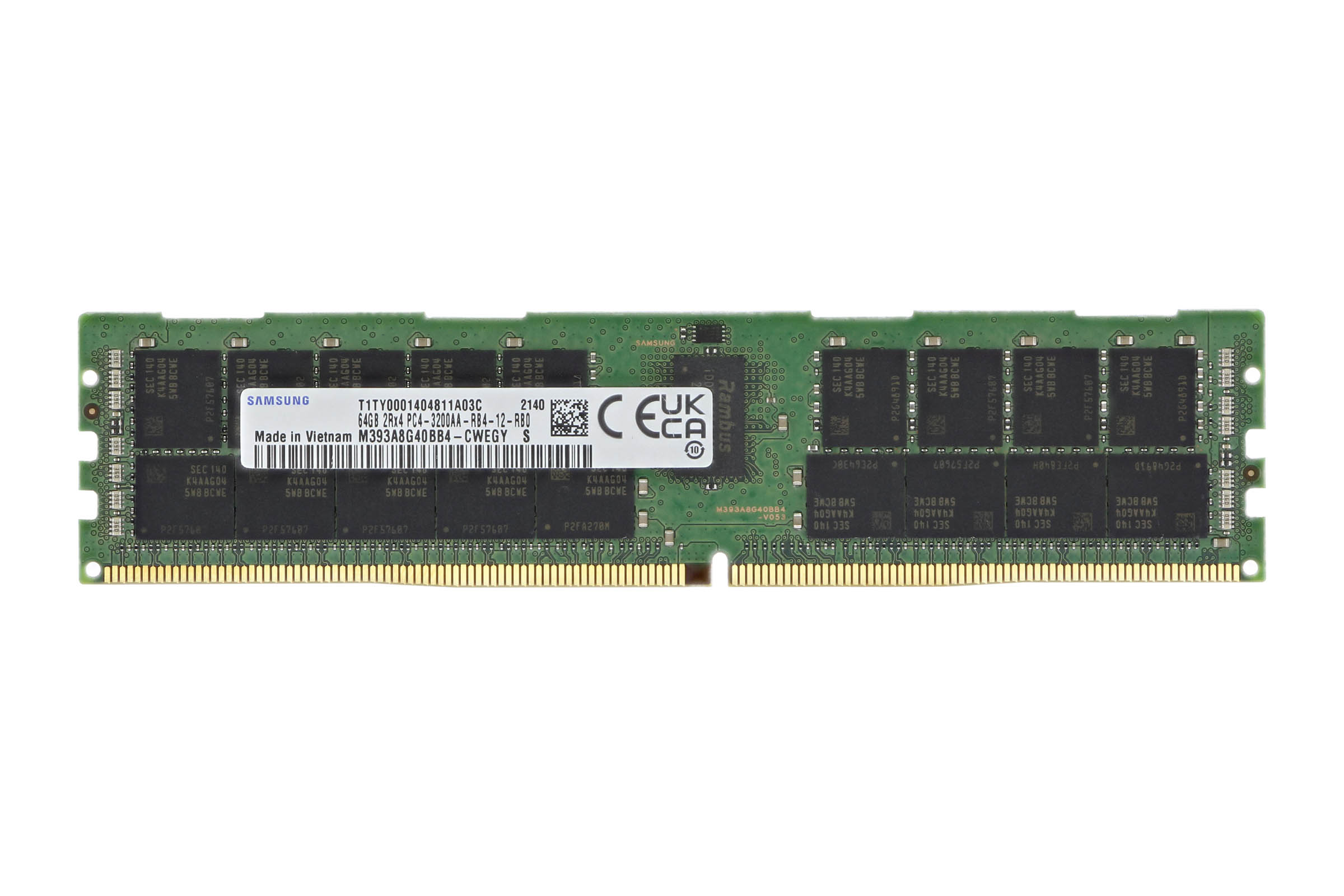 ④ SAMSUNG 32GB x 2枚 64GB Registeredメモリ ③ SAMSUNG 32GB x 2枚 64GB Registeredメモリ SAMSUNG DDR4