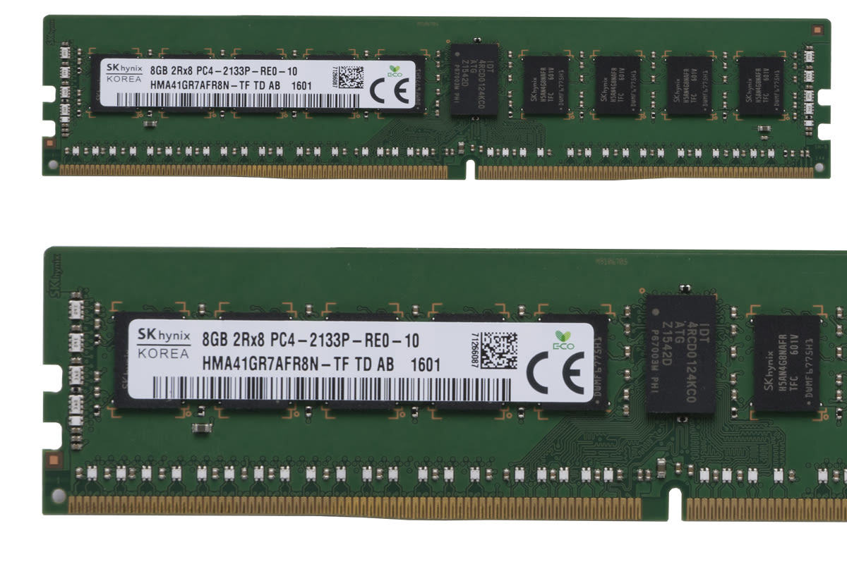 Hynix 8GB PC4-2133P-R 2Rx8 ECC HMA41GR7AFR8N-TF | Buy Online