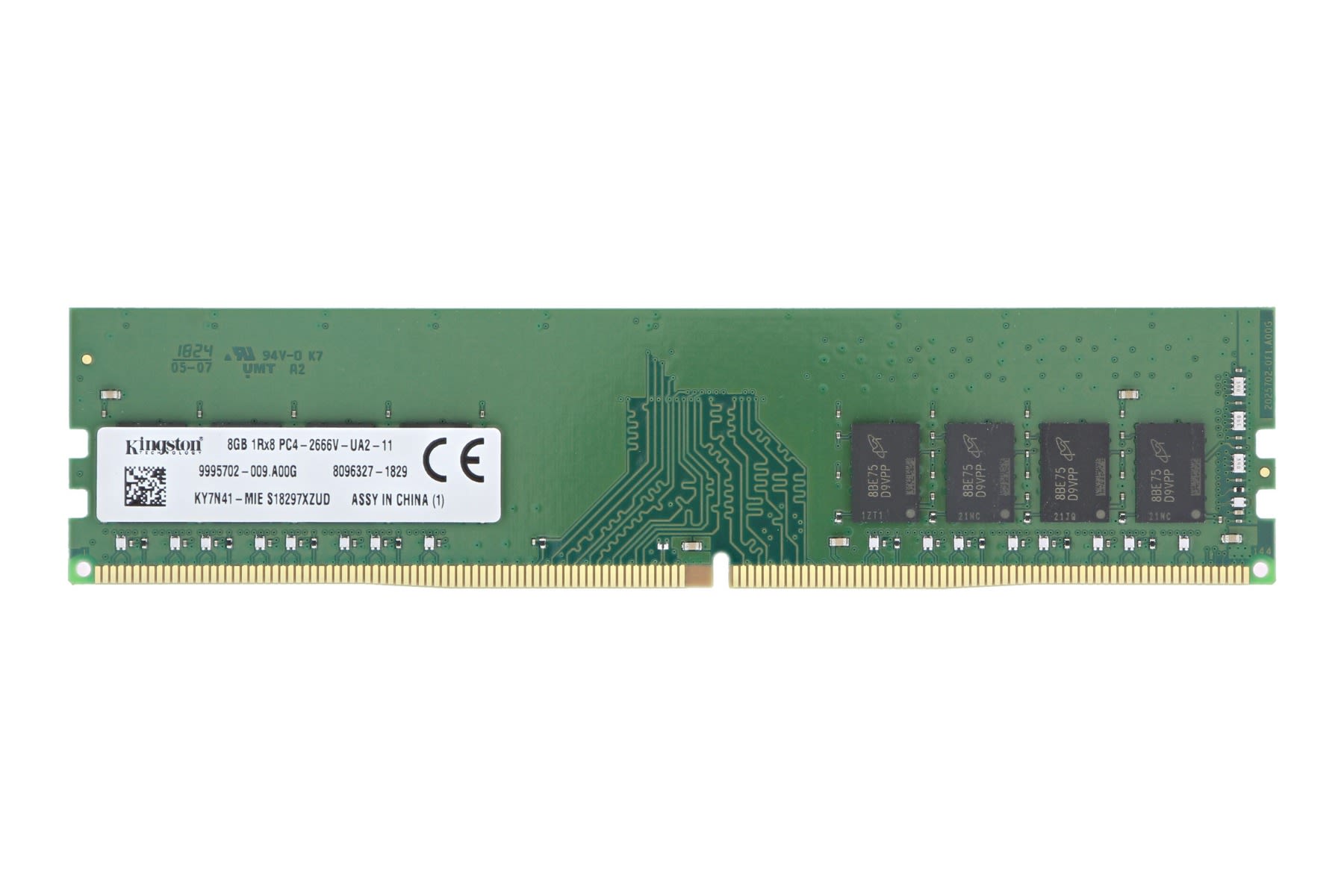 Kingston 8GB PC4-2666V-U 1Rx8 Non-ECC Buy Online