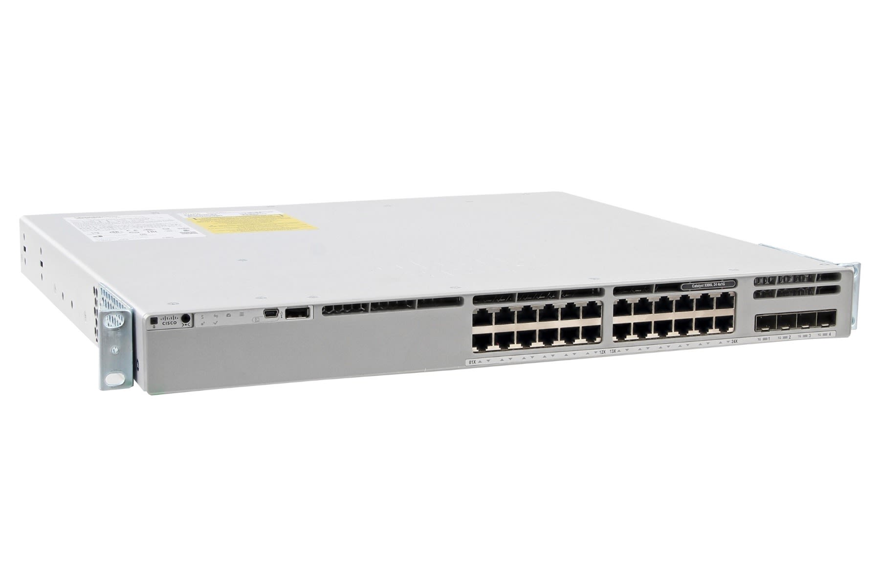 C9300 Switch Rear Cisco C9300L-24T-4X-E Switch | Available Online Now
