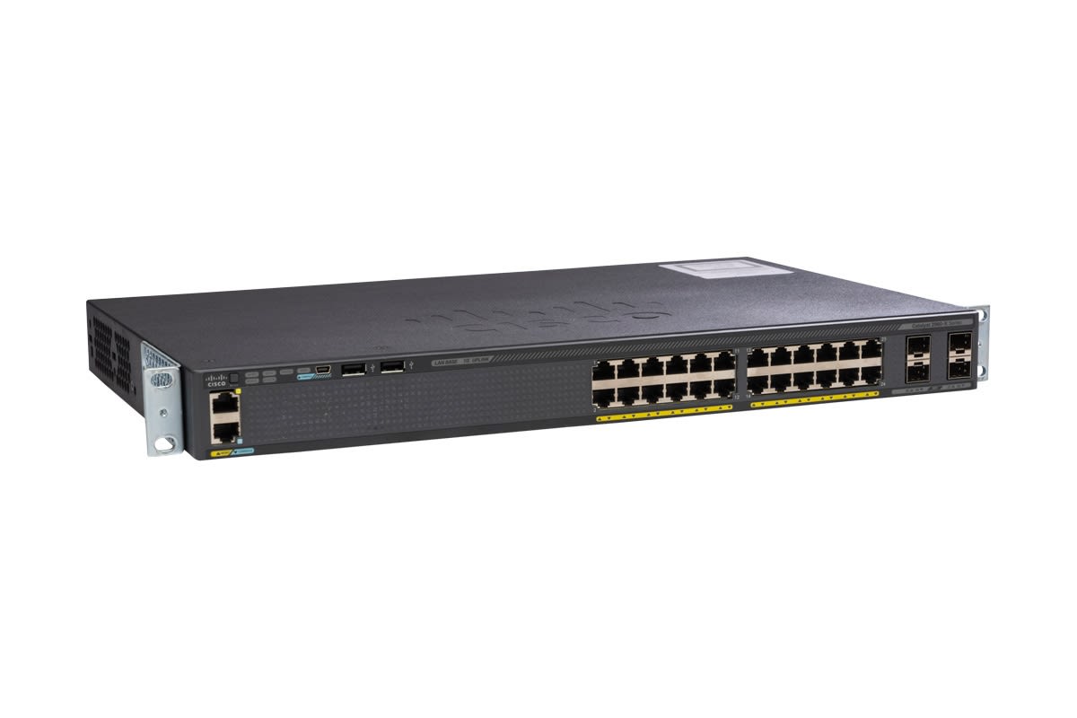 【埼玉発】【CISCO】Catalyst 2960-Xシリーズスイッチ　 WS-C2960X-48TD-L v02　★GLC-Tモジュール付属★起動確認済★　(9-3541)