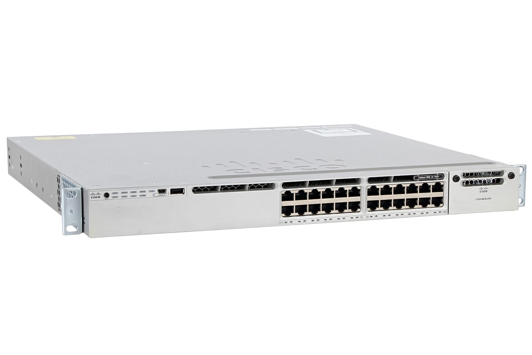 Cisco Catalyst WS-C3850-24U-L く 2台スタックセット Cisco Catalyst WS-C3850-24U-L く 2台スタックセット