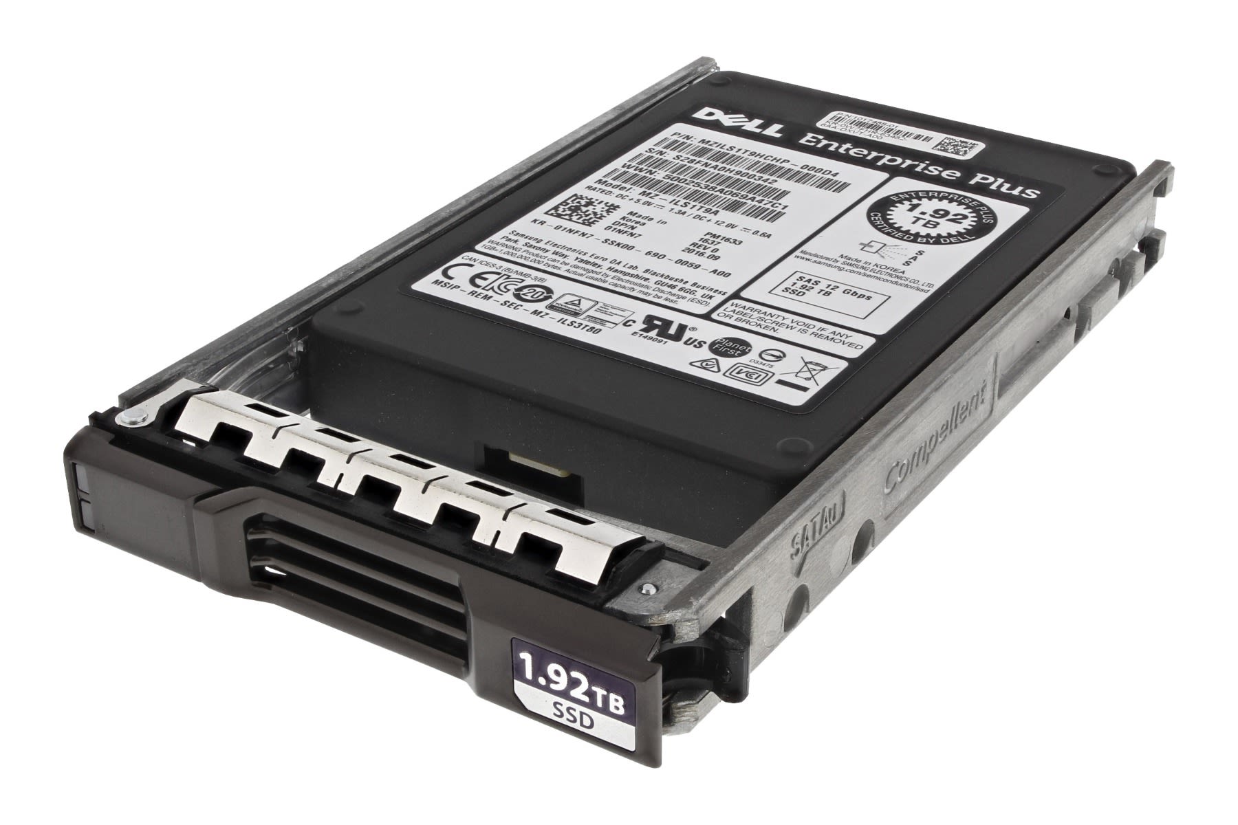Dell Compellent 82FG7 1,6 TB lettura intensiva MLC SAS 6 Gb/s 2,5 Dell Compellent 82FG7 1,6 TB lettura intensiva MLC SAS 6 Gb/s 2,5