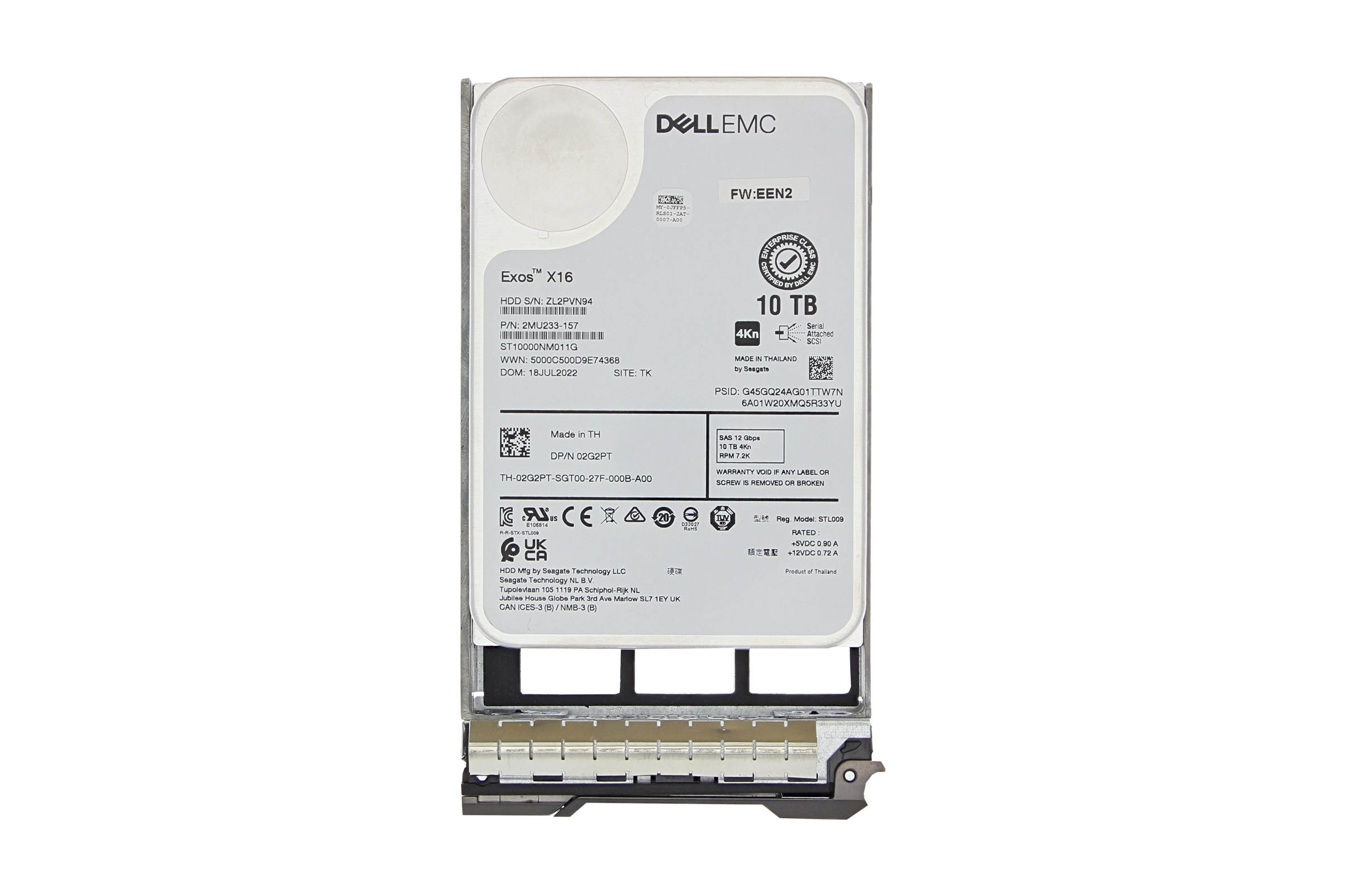 Compellent 10TB SAS 3.5