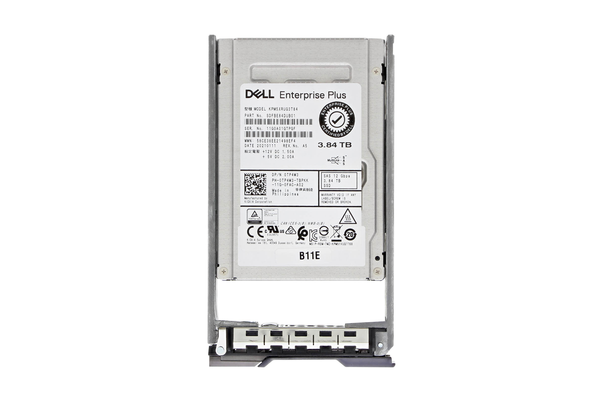 TP4W3 Compellent 3.84TB SAS 2.5