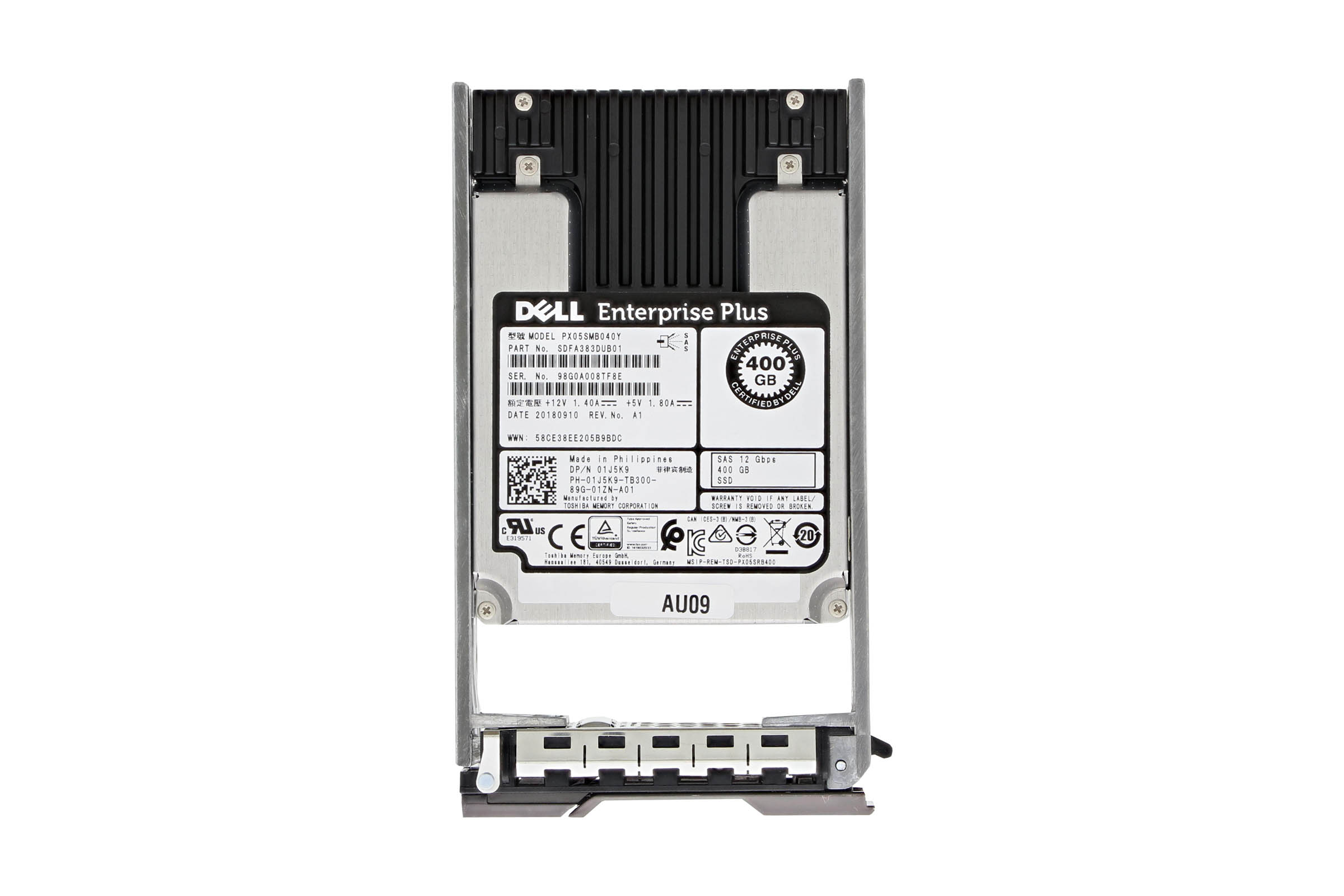 1J5K9 Compellent 400GB SAS 2.5