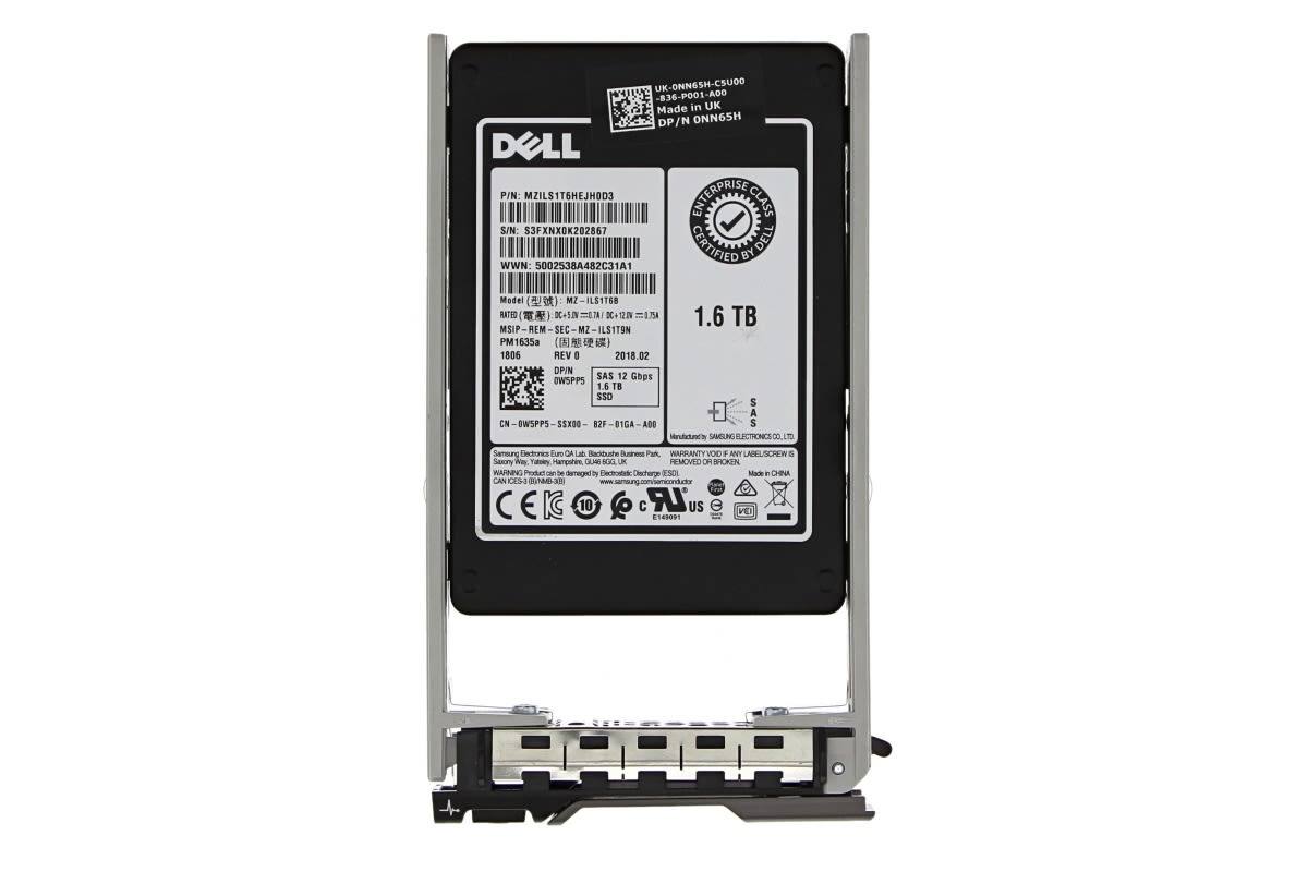 Dell 1.6TB SSD SAS 2.5