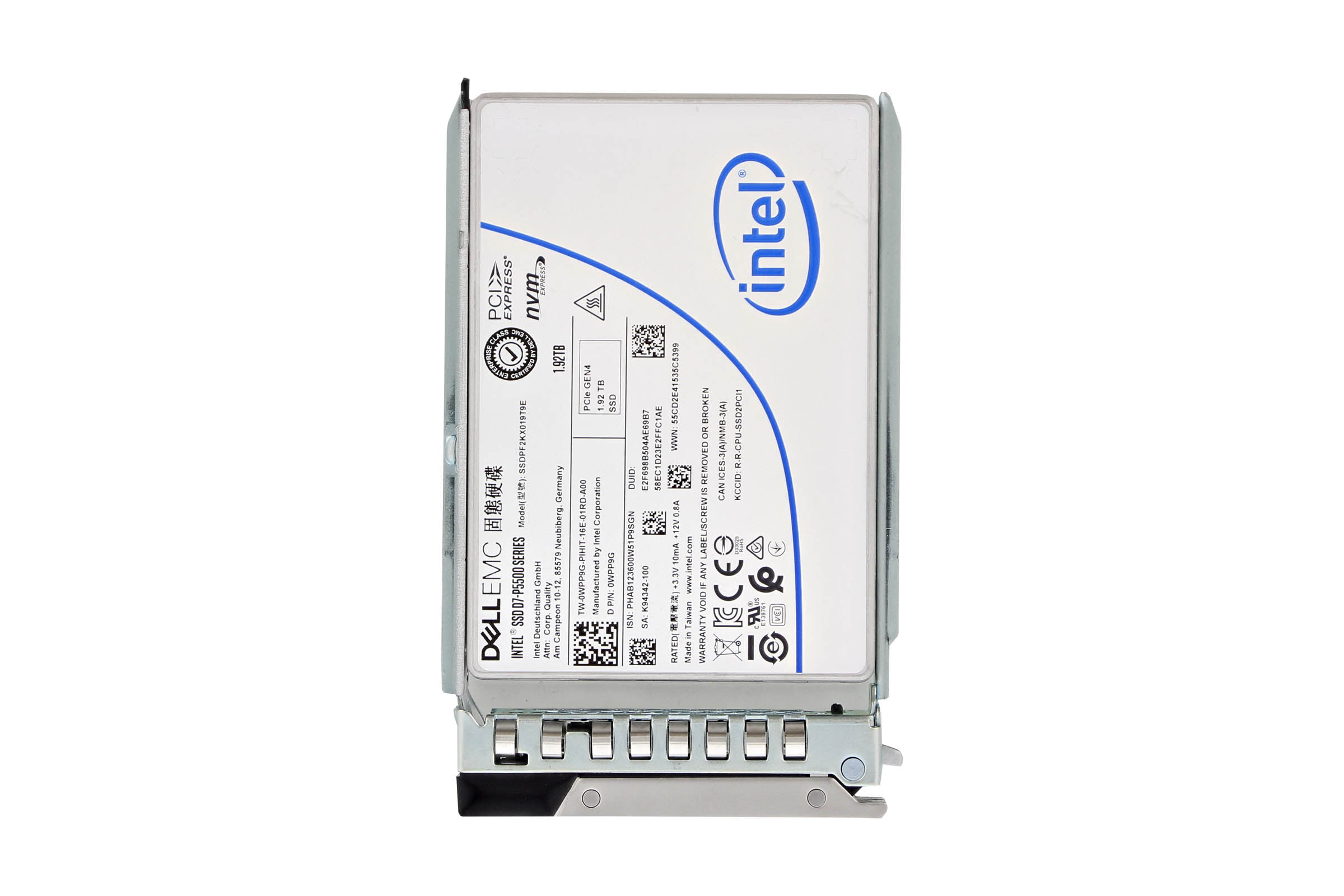 Dell 1.92TB PCIe NVMe Gen4 2.5