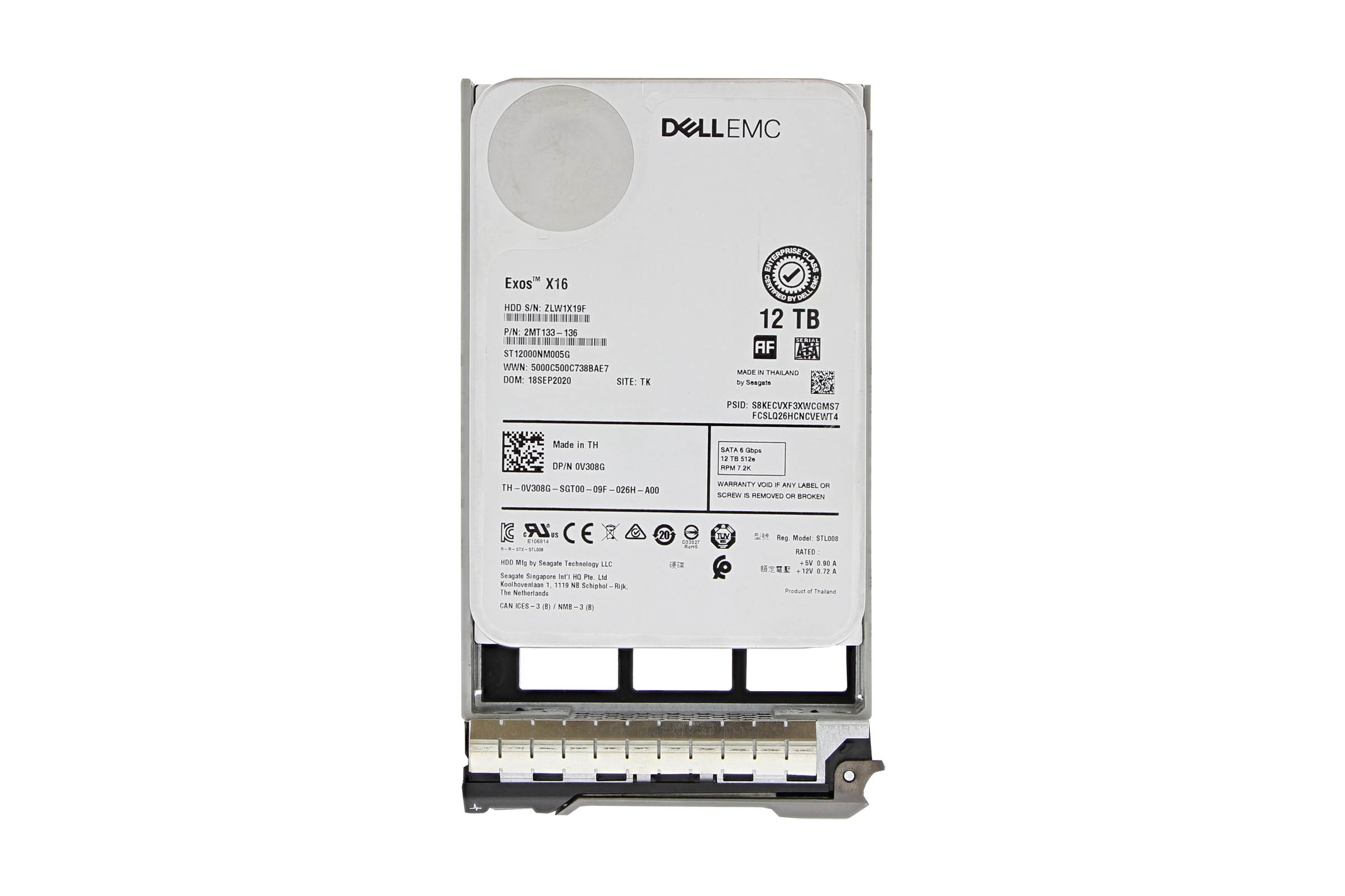 Dell 12TB SATA 3.5