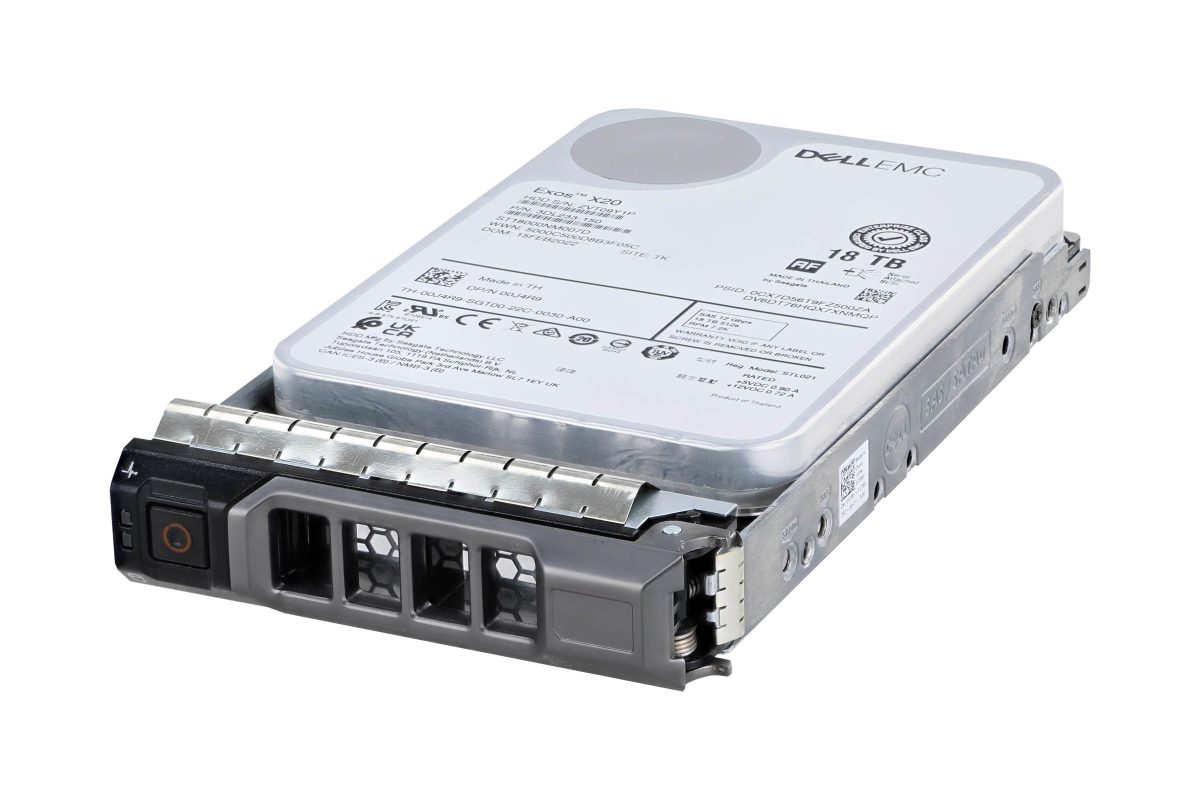 Dell 18TB SAS 7.2k 3.5" 12G Hard Drive 0J4R9 | Buy Online