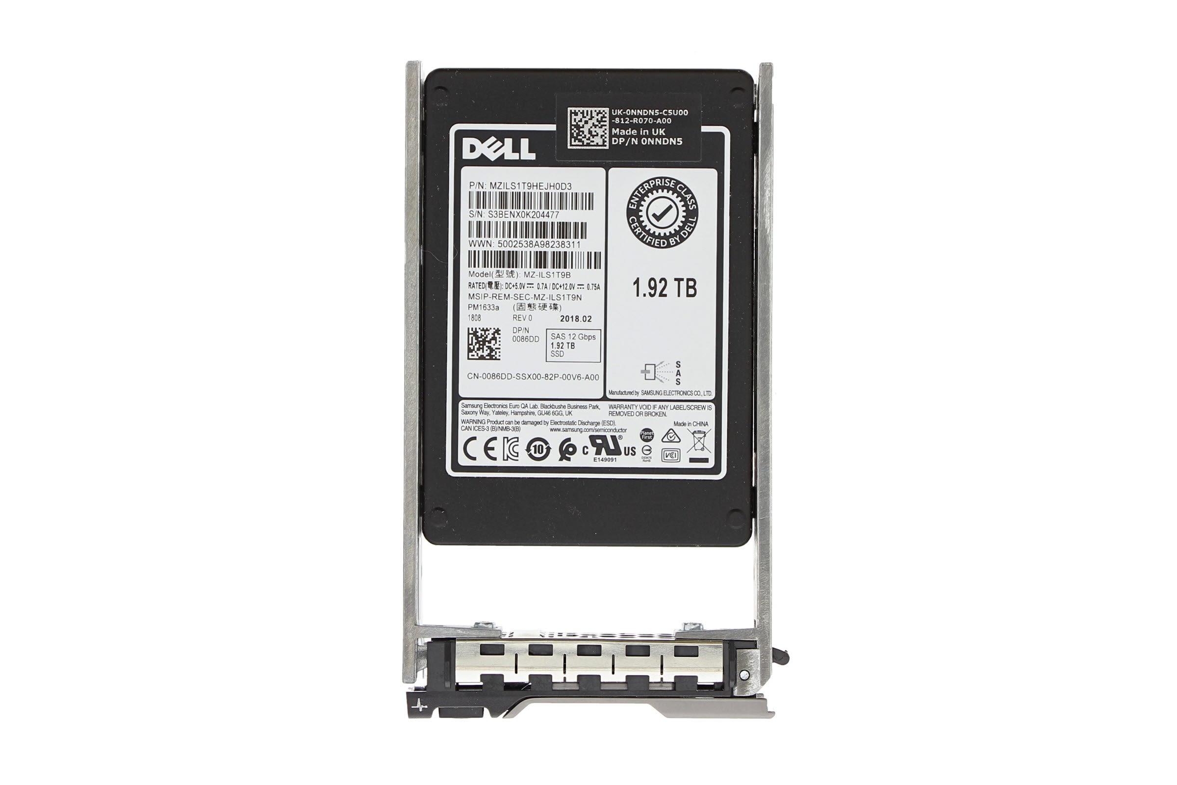 Dell 1.92TB 12Gb/s 2.5