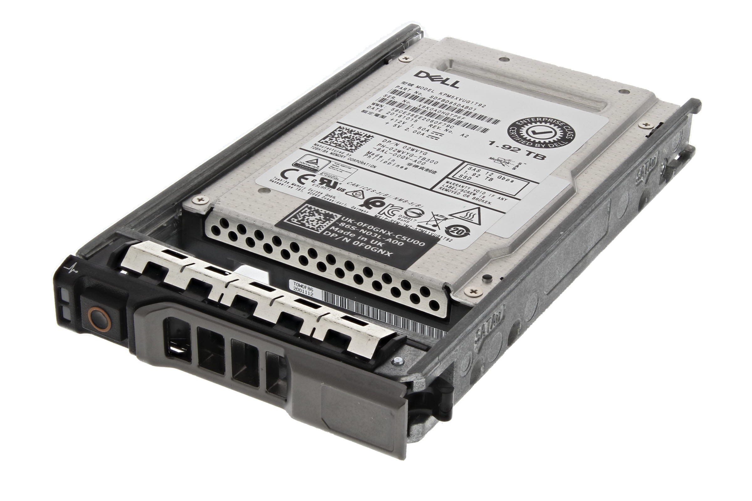 Dell SAS 12G Refurbished SSD 2WVYG Buy Online
