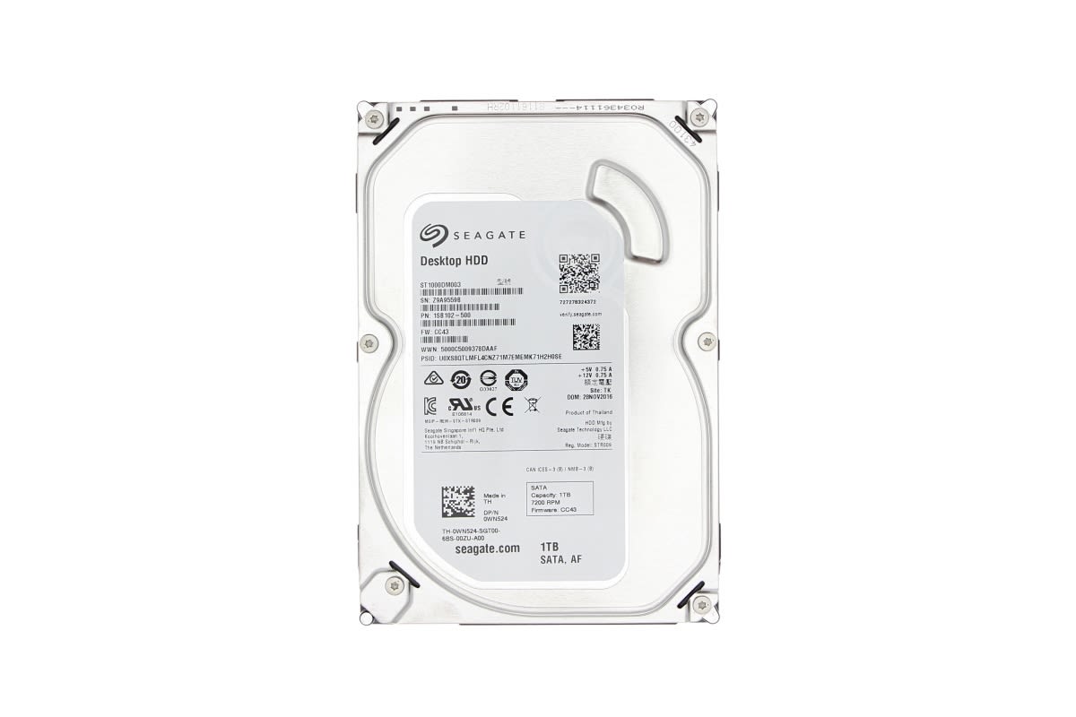 Dell 1TB SATA 7.2k 3.5