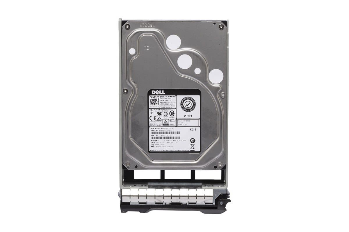 HHX14 Dell 2TB 7.2k SAS 3.5