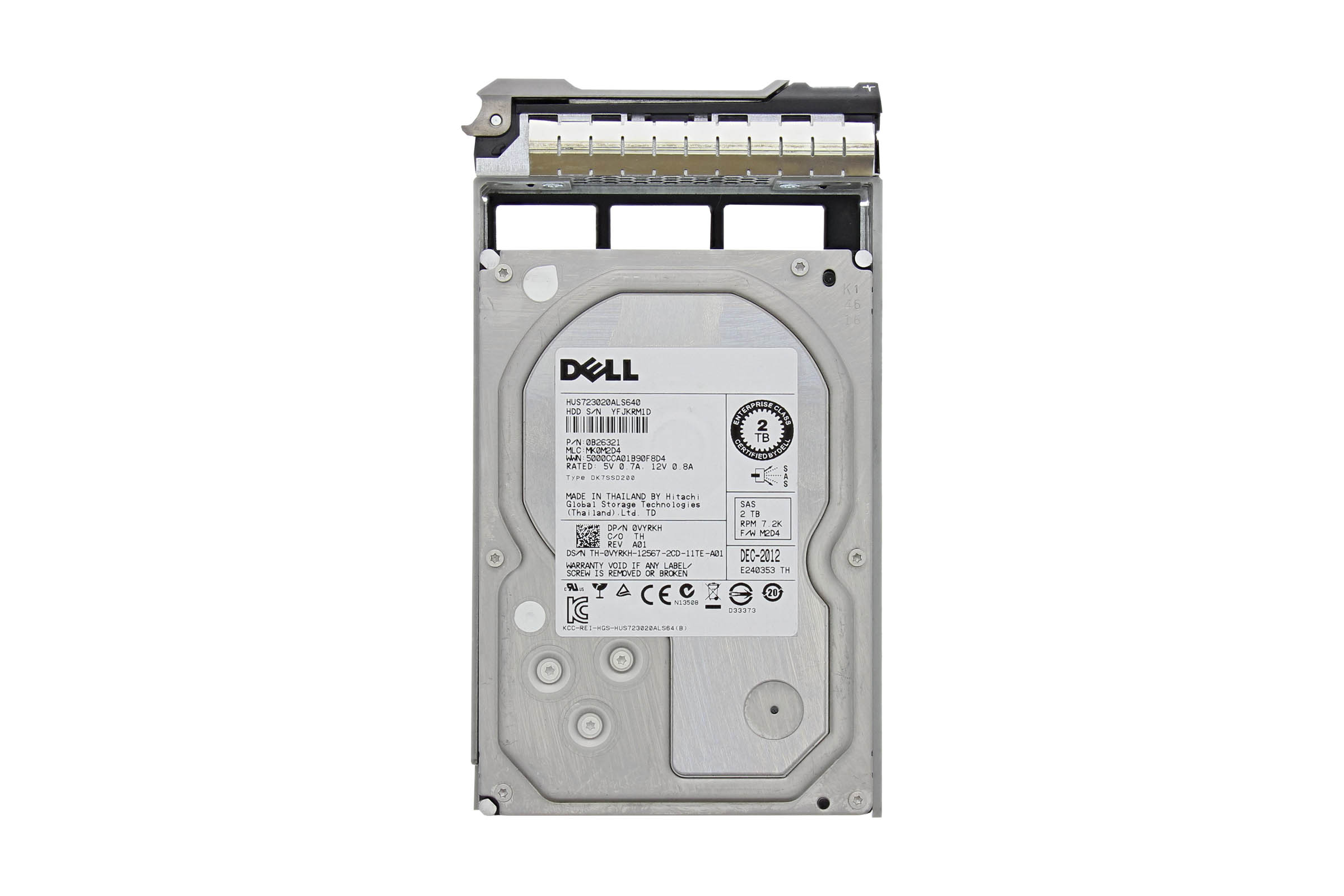 VYRKH Dell - Compatible Enterprise OEM Drive in Dell Hot Swap