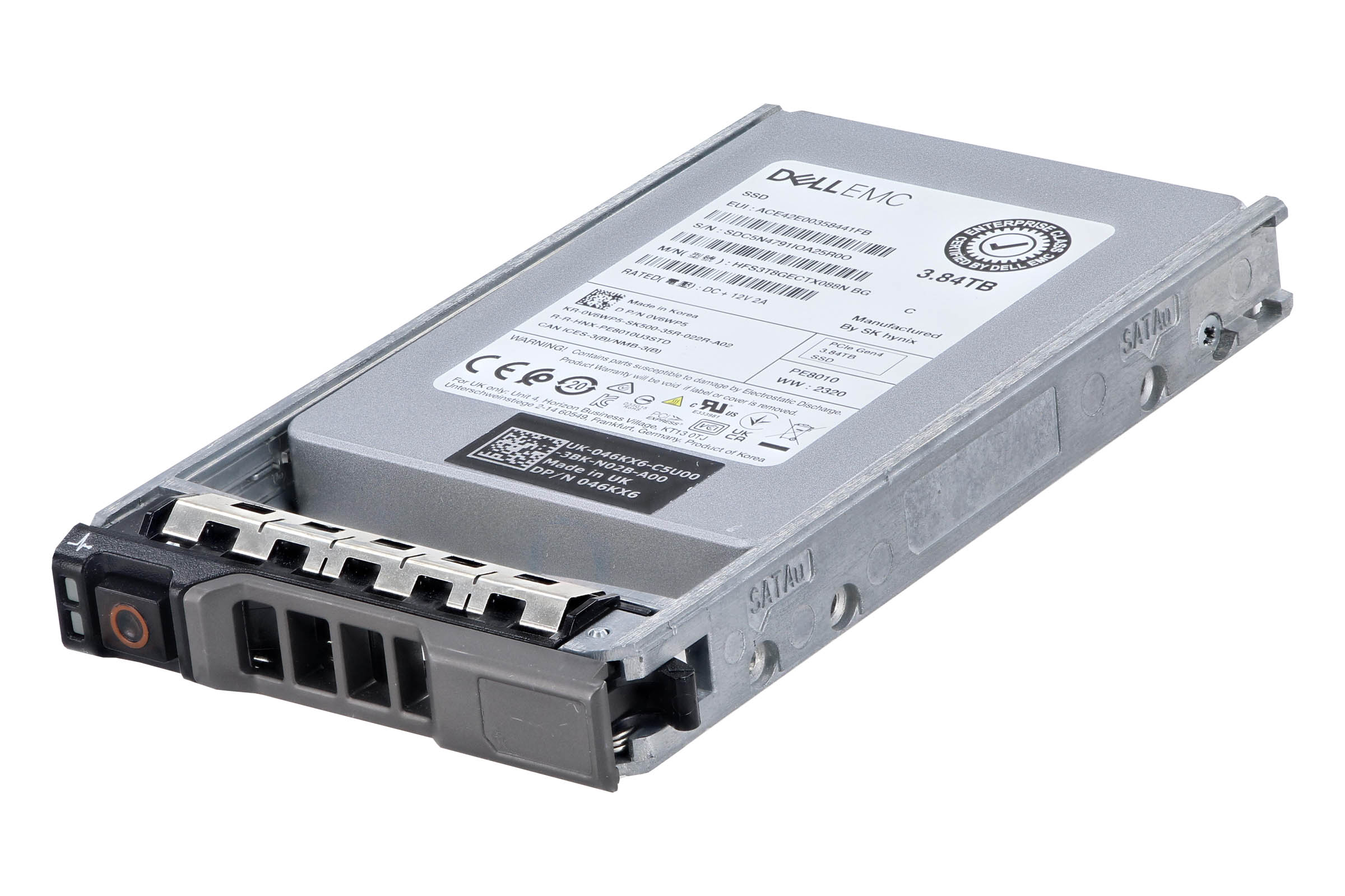 Dell 3.84TB PCIe NVMe Gen4 2.5