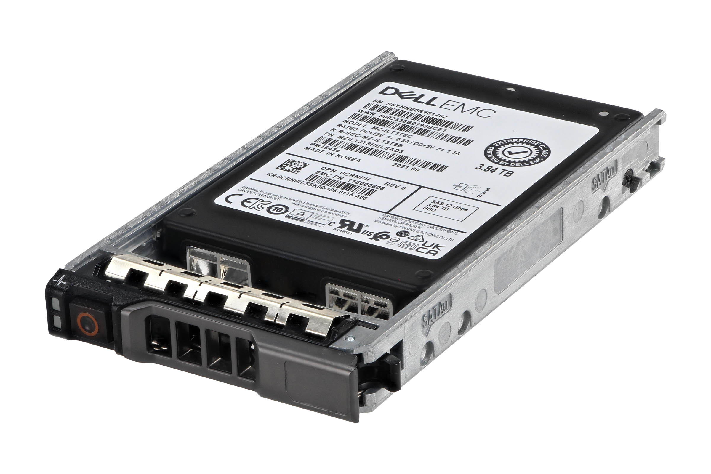 Dell 3.84TB SAS 2.5