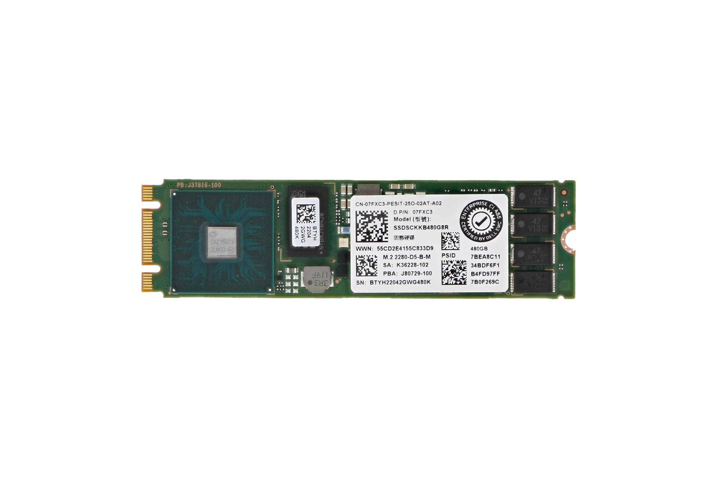 Dell 480GB SATA M.2 2280 6G New Pull SSD 7FXC3 | Buy Online