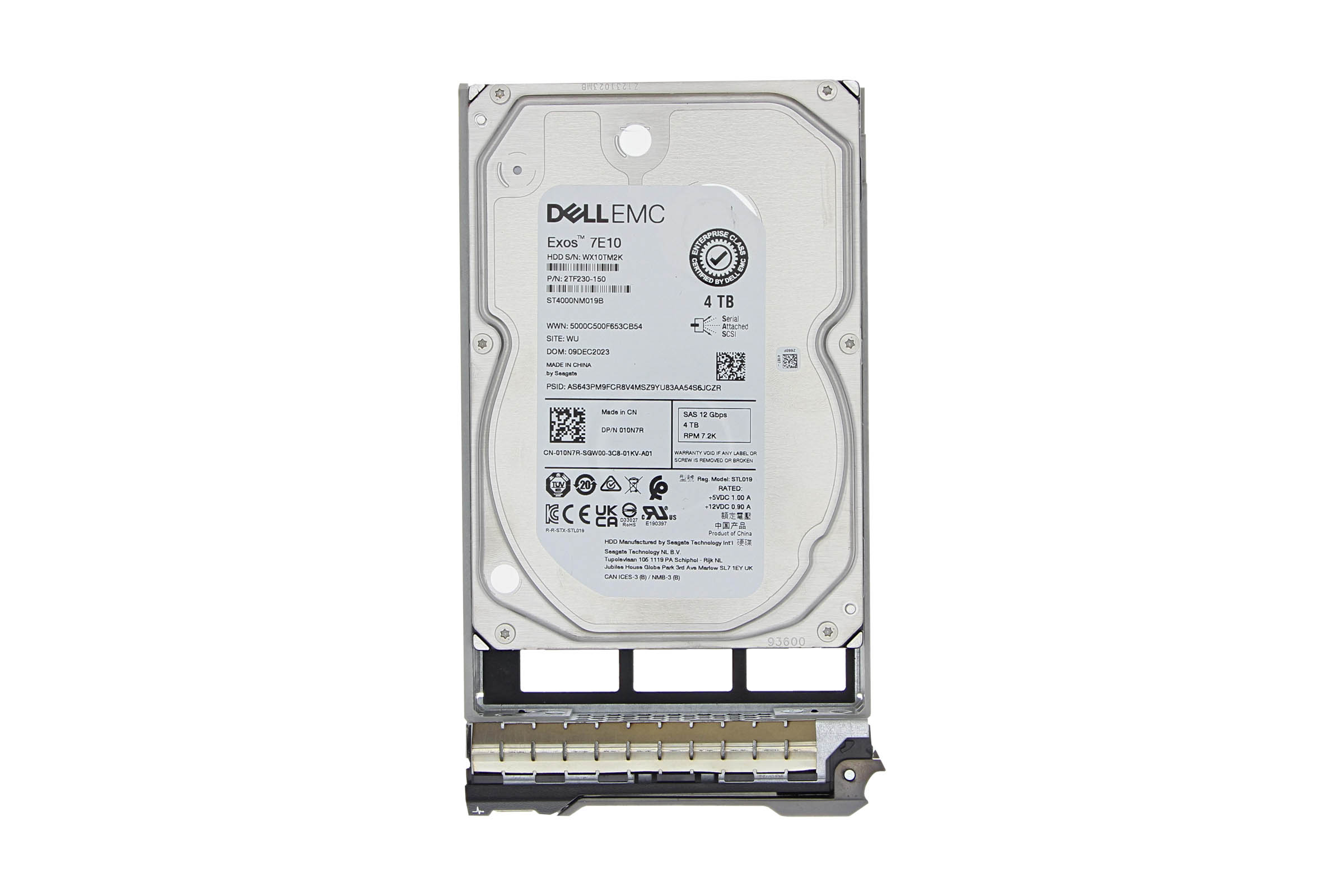 Dell 4TB SAS 3.5