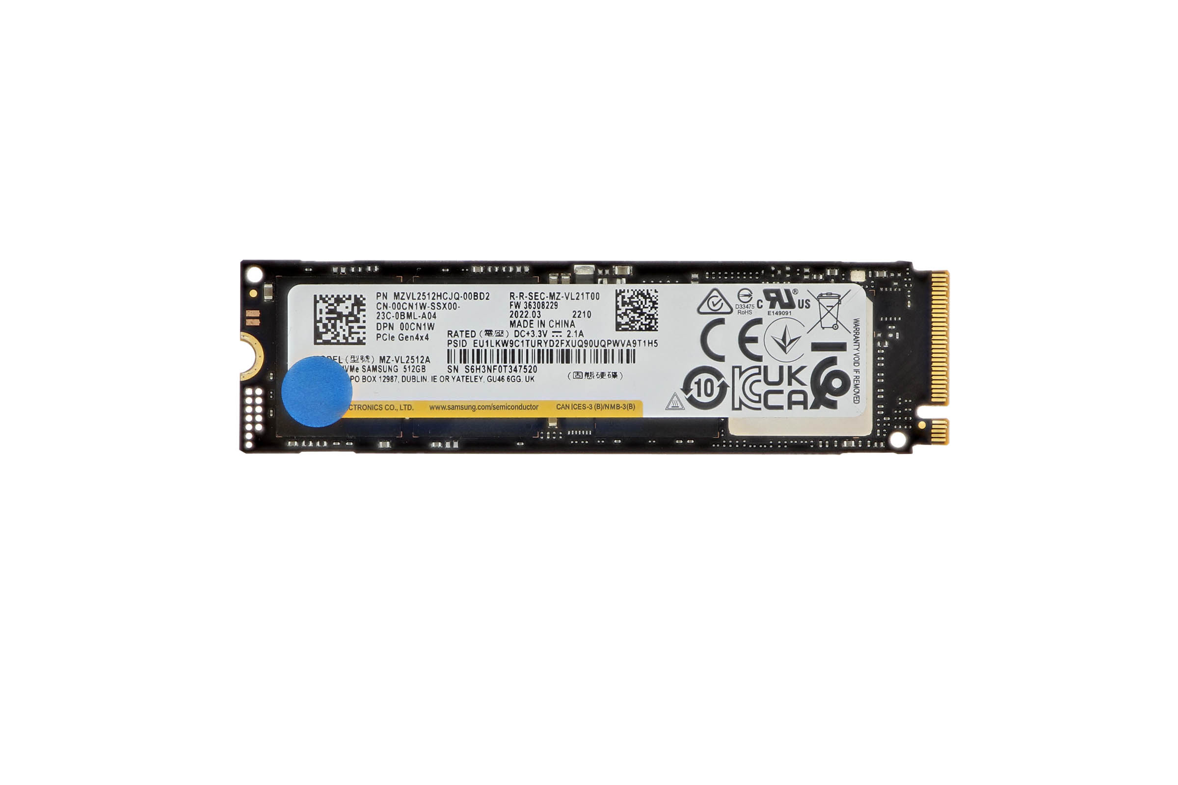 Nvme Class Solid State Drive 512gb Crucial Dell SSD 512GB Class 35
