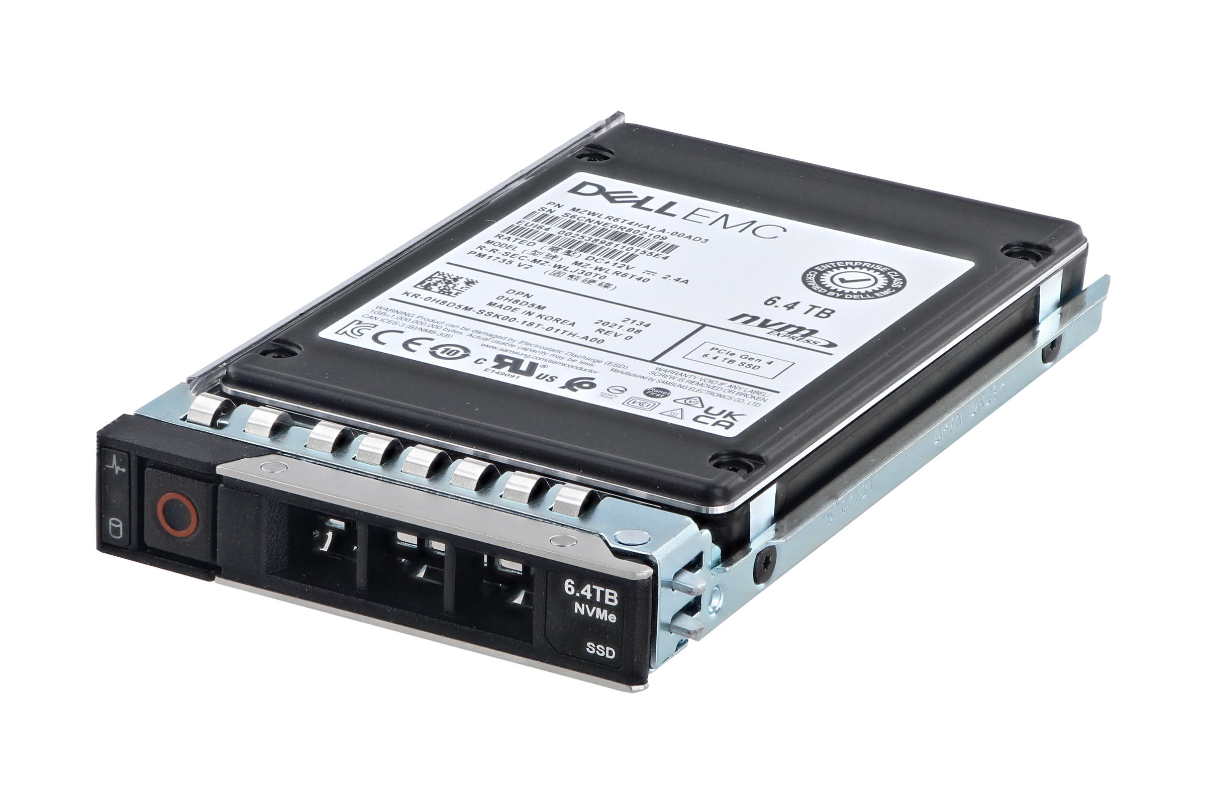 Dell 6.4TB PCIe NVMe Gen4 2.5 Dell 6.4TB PCIe NVMe Gen4 2.5