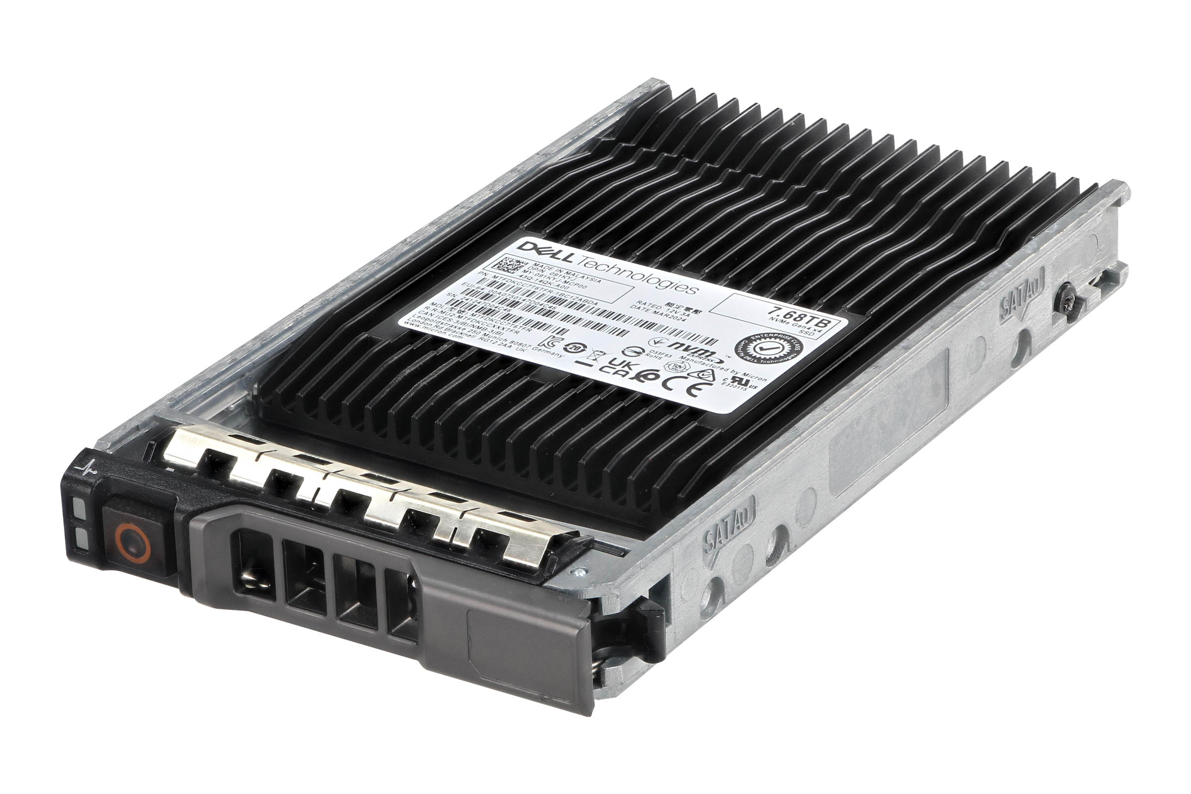 Dell 7.68TB PCIe NVMe Gen4 2.5