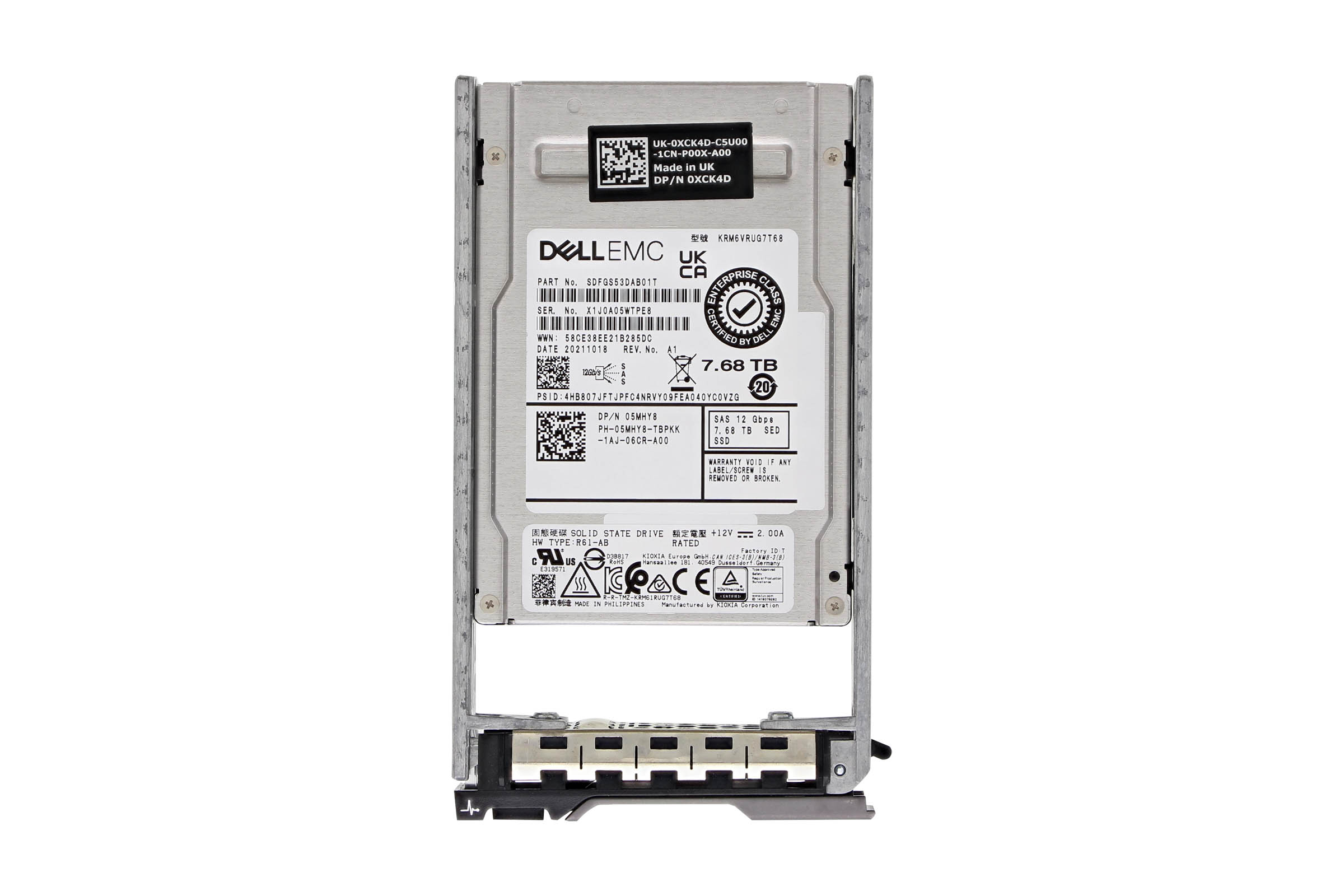 Dell 7.68TB SAS 2.5
