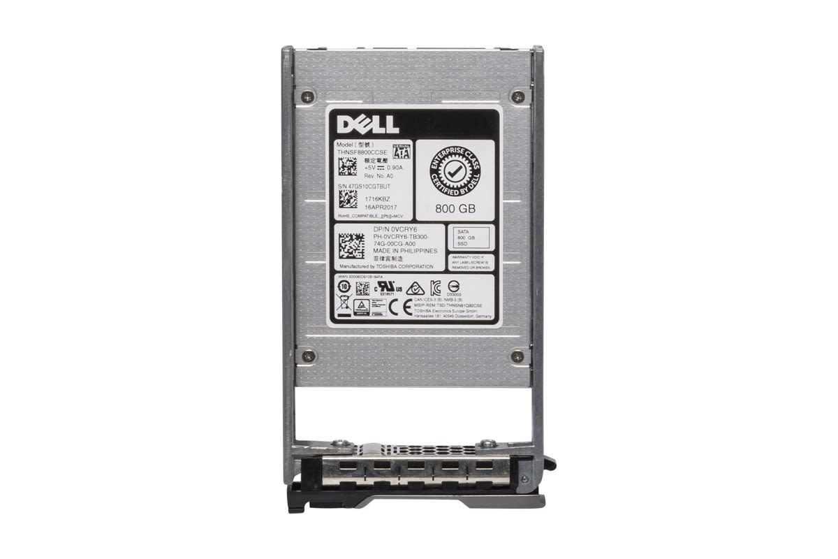 dell intel 800gb 2.5 Dell 800GB SATA 2.5" 6G Refurbished SSD VCRY6 | Buy Online