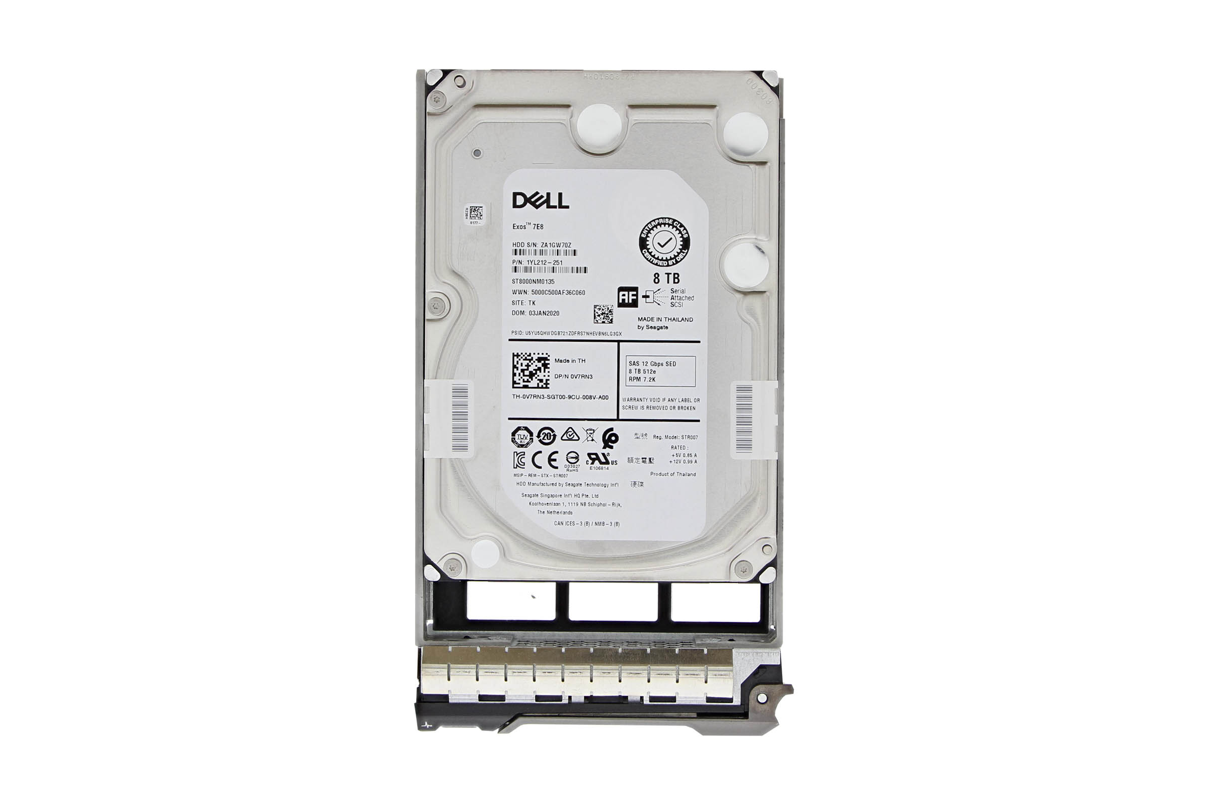 Dell 8TB SAS 3.5