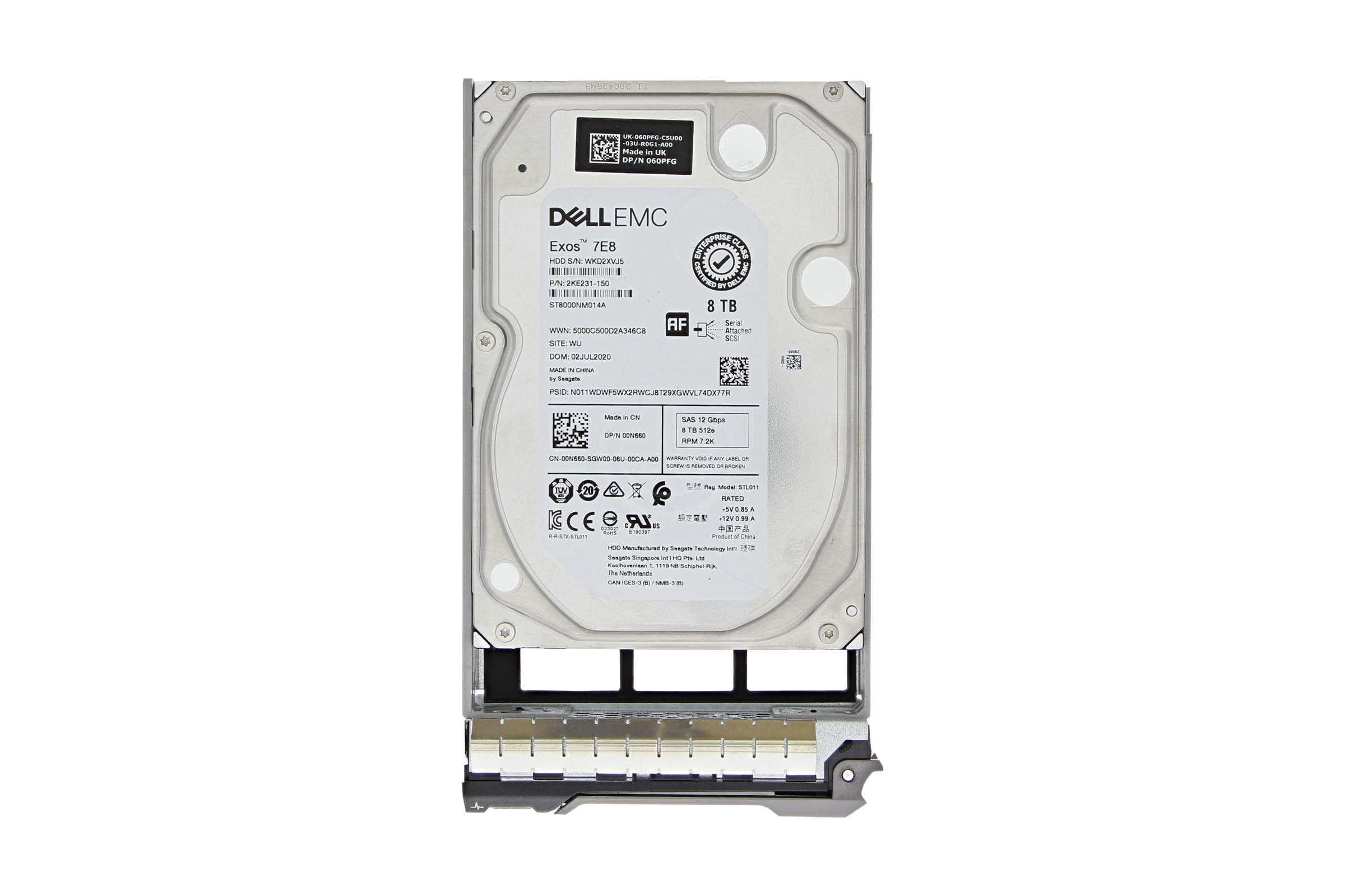 Disque DELL 1 To SATA 6G 7,2K 3,5 (ST1000NM0018 Disque DELL 1 To SATA 6G 7,2K 3,5 (ST1000NM0018