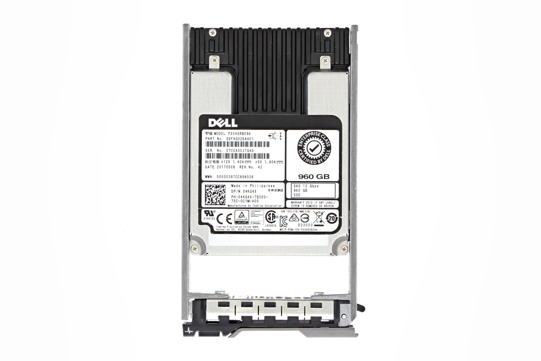 4KG4X Dell 960GB SAS 2.5