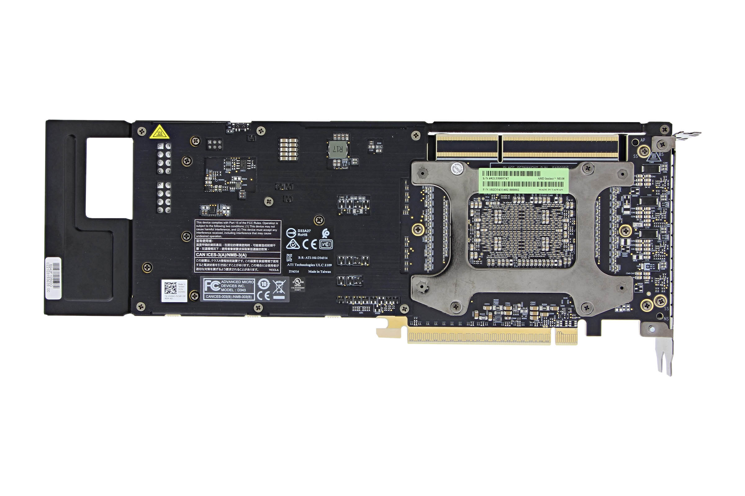 Dell AMD Instinct MI100 32GB Graphics Accelerator - 50NN0