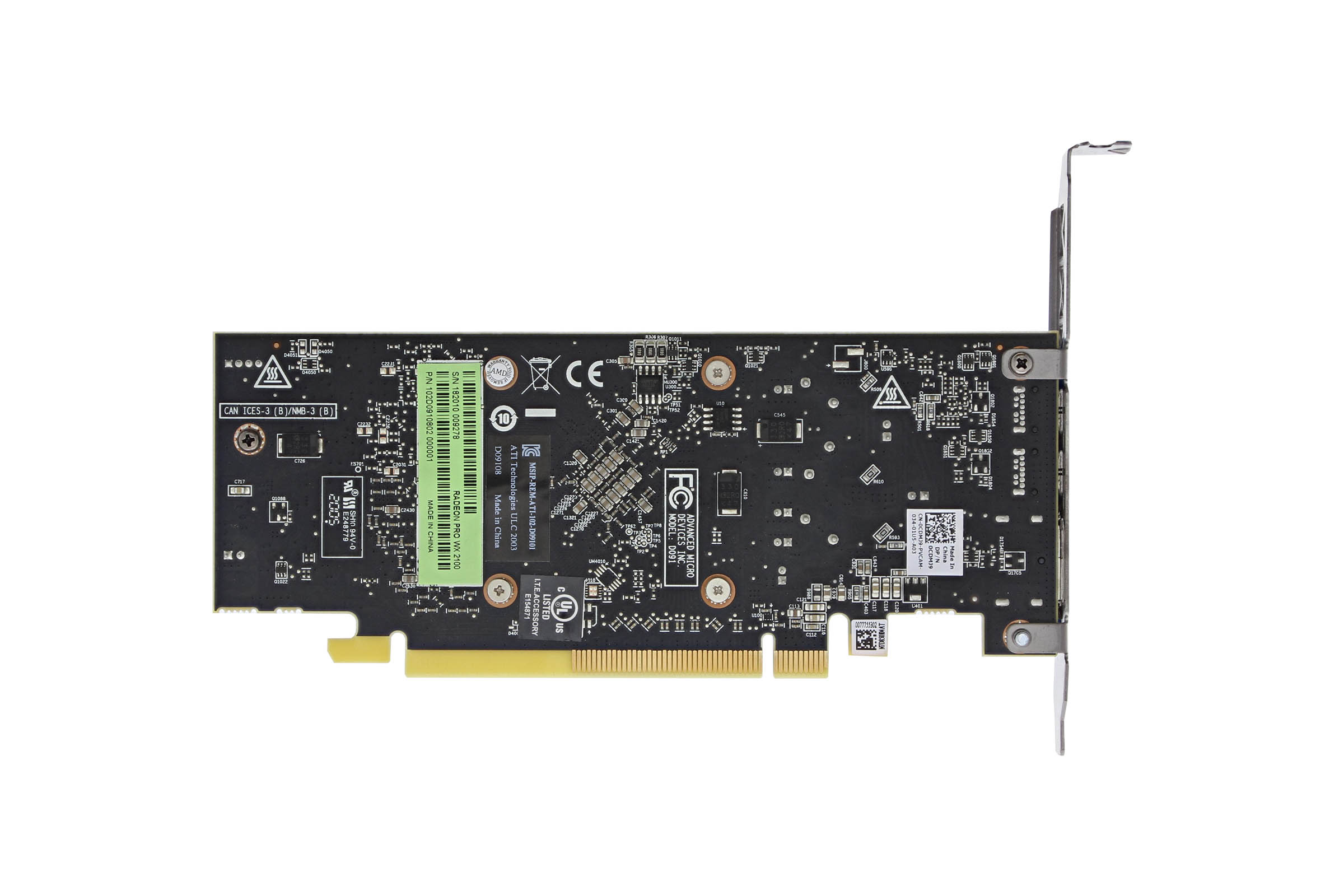Dell Radeon 2GB Dell AMD Radeon Pro WX2100 Graphics Card - CDMJ9 | Buy Online