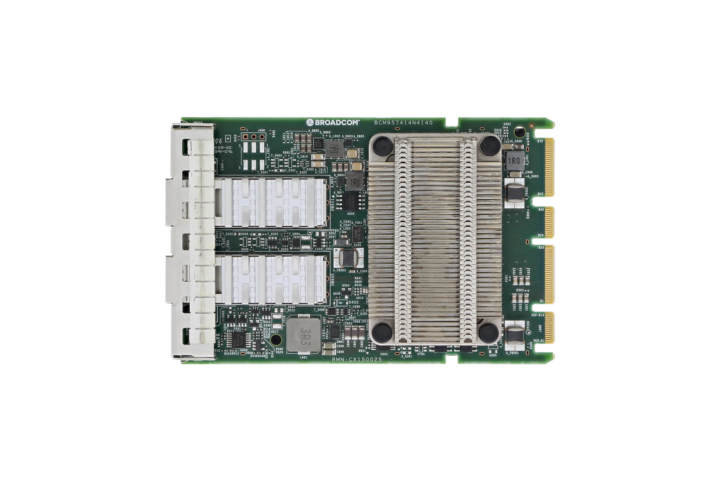 Dell Broadcom 57412 Quad Port Network Daughter Card NWMNX Dell Broadcom 57412 Quad Port Network Daughter Card NWMNX