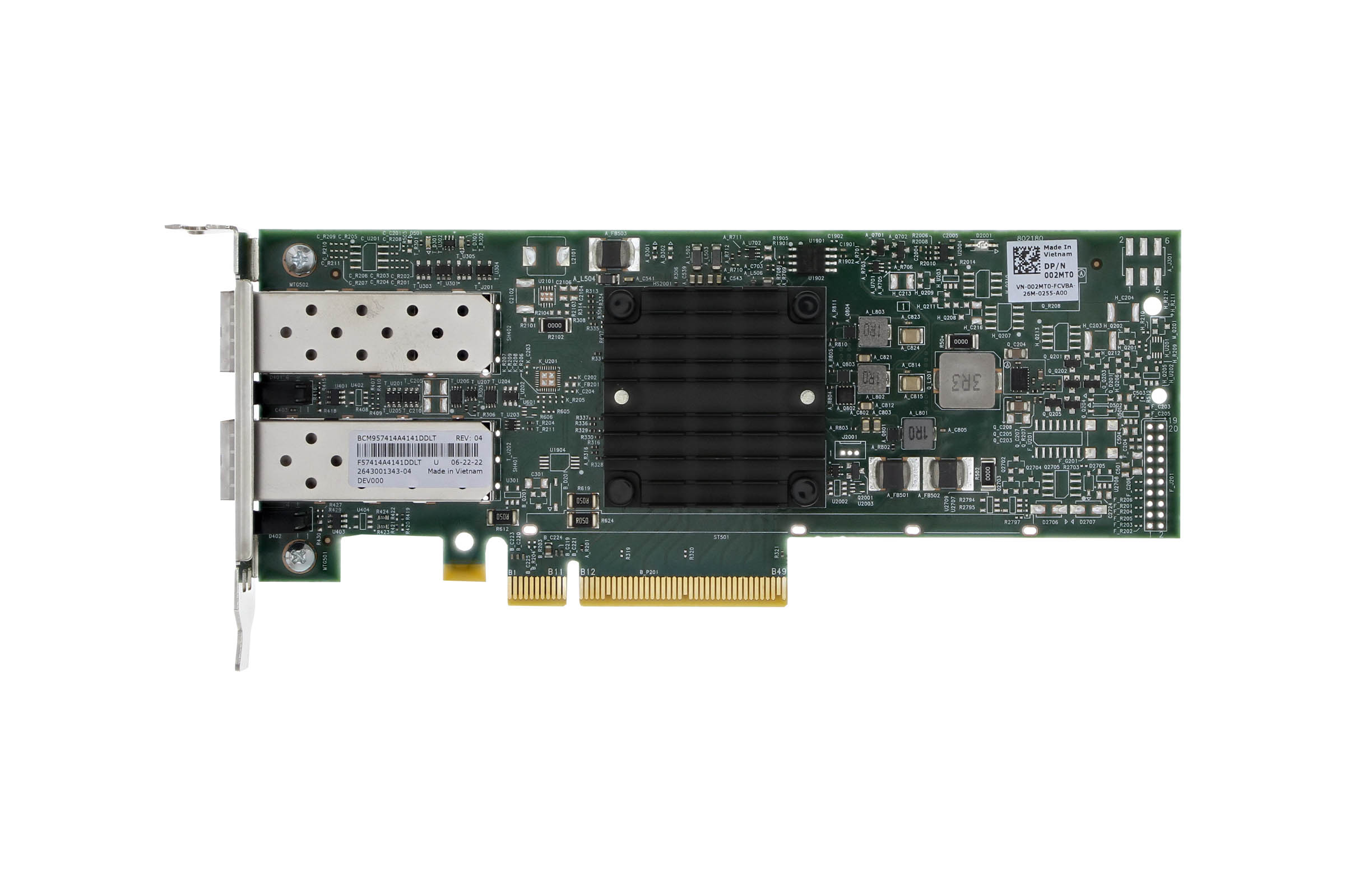 Dell Broadcom 57414 1/10/25Gbps SFP28 NIC | ETB Technologies