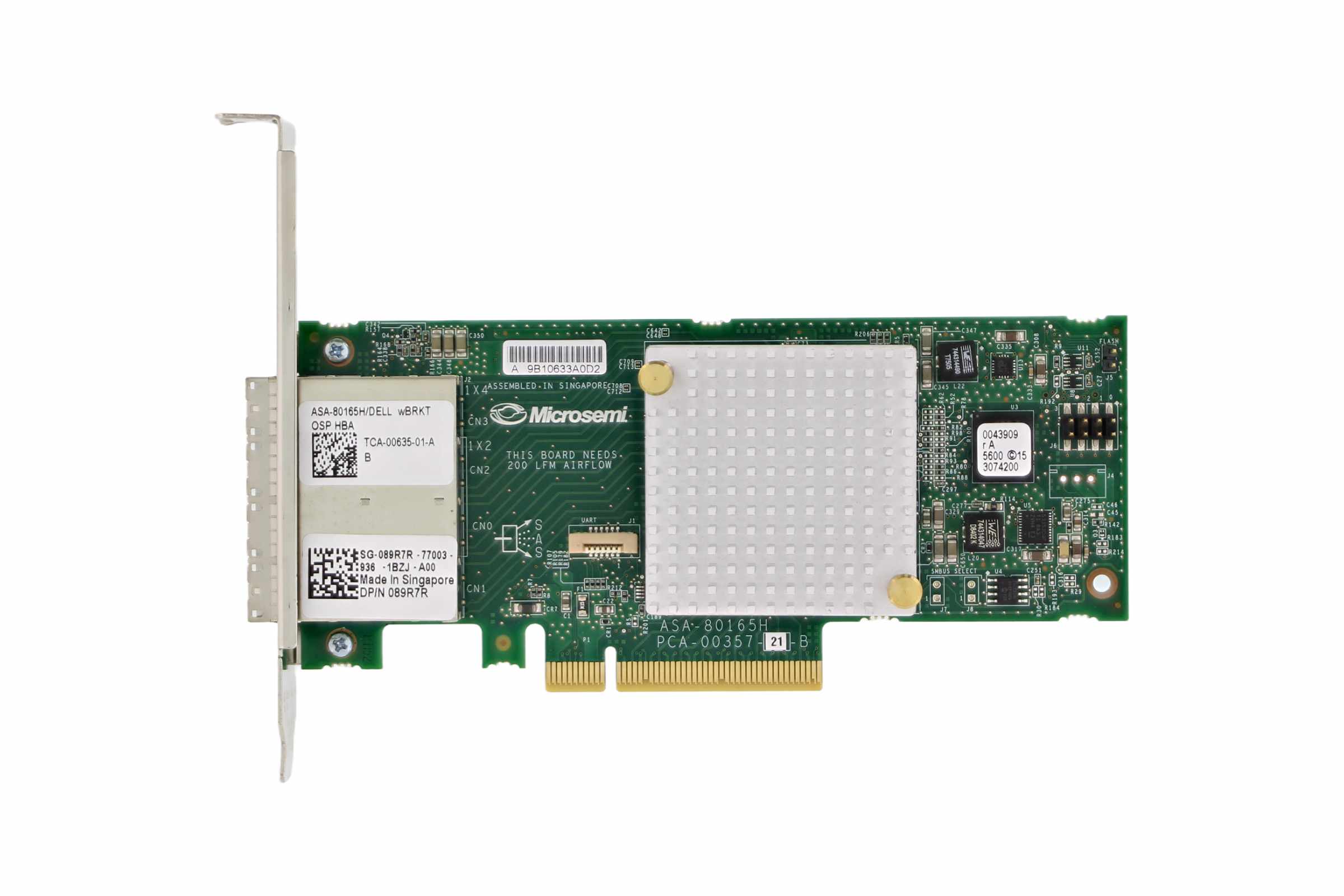 Dell ASA-80165H 12G SAS HBA PCIe Adapter 89R7R | Buy Online