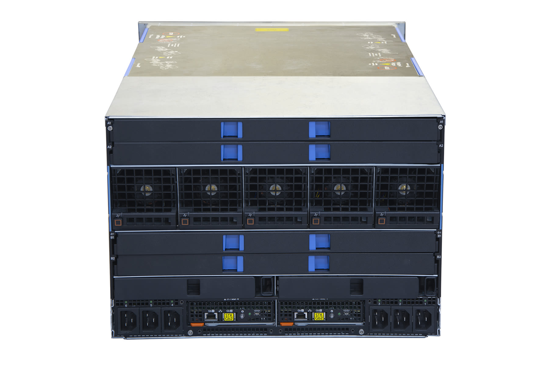 Poweredge Rear View Dell PowerEdge MX7000 Server