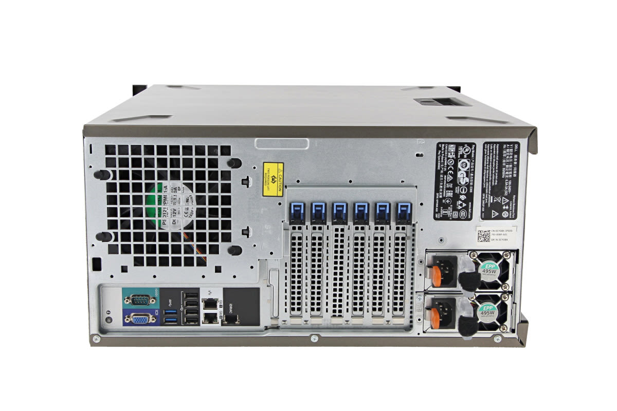 Poweredge Rear View Dell PowerEdge T440-R Rackmount