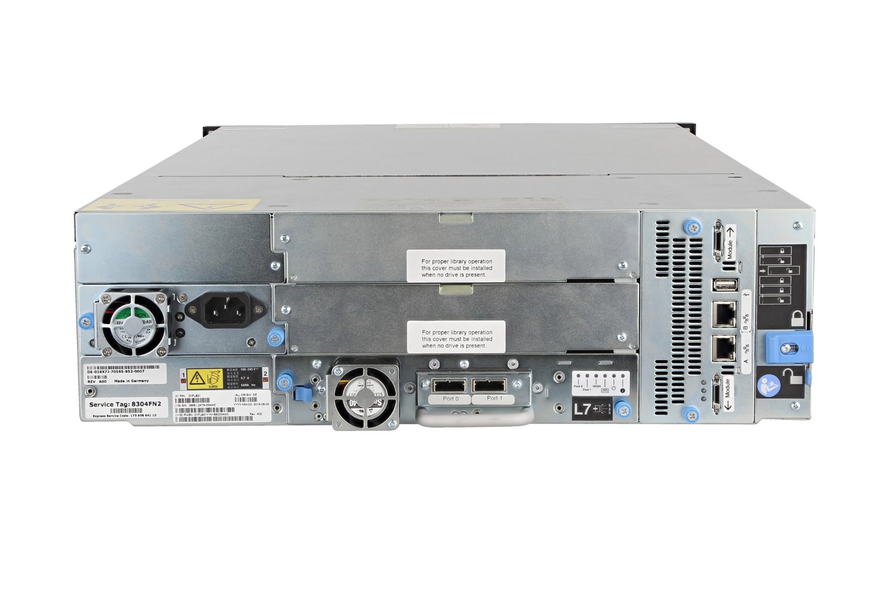 Dell PowerVault 110T LTO3 storage Mode d'emploi