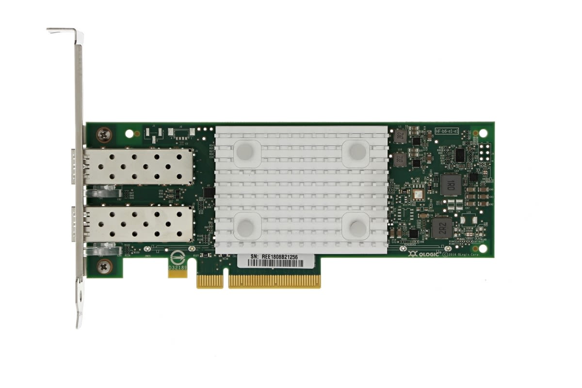 QLE8262L QLogic 10gb Dual-port Pci-e 2.0 X8 Cna Adapter DELL 0PW4FJ - Foto 9