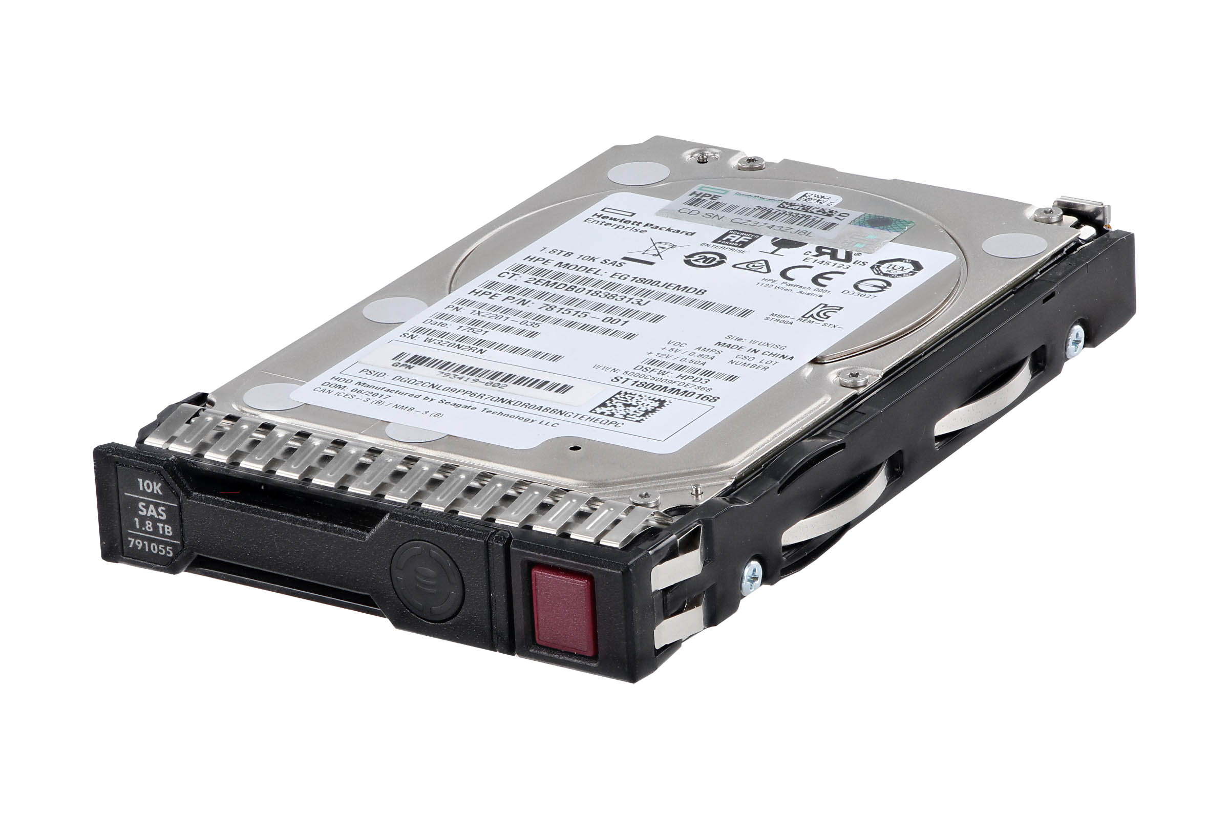 HPE 1.8TB SAS 2.5