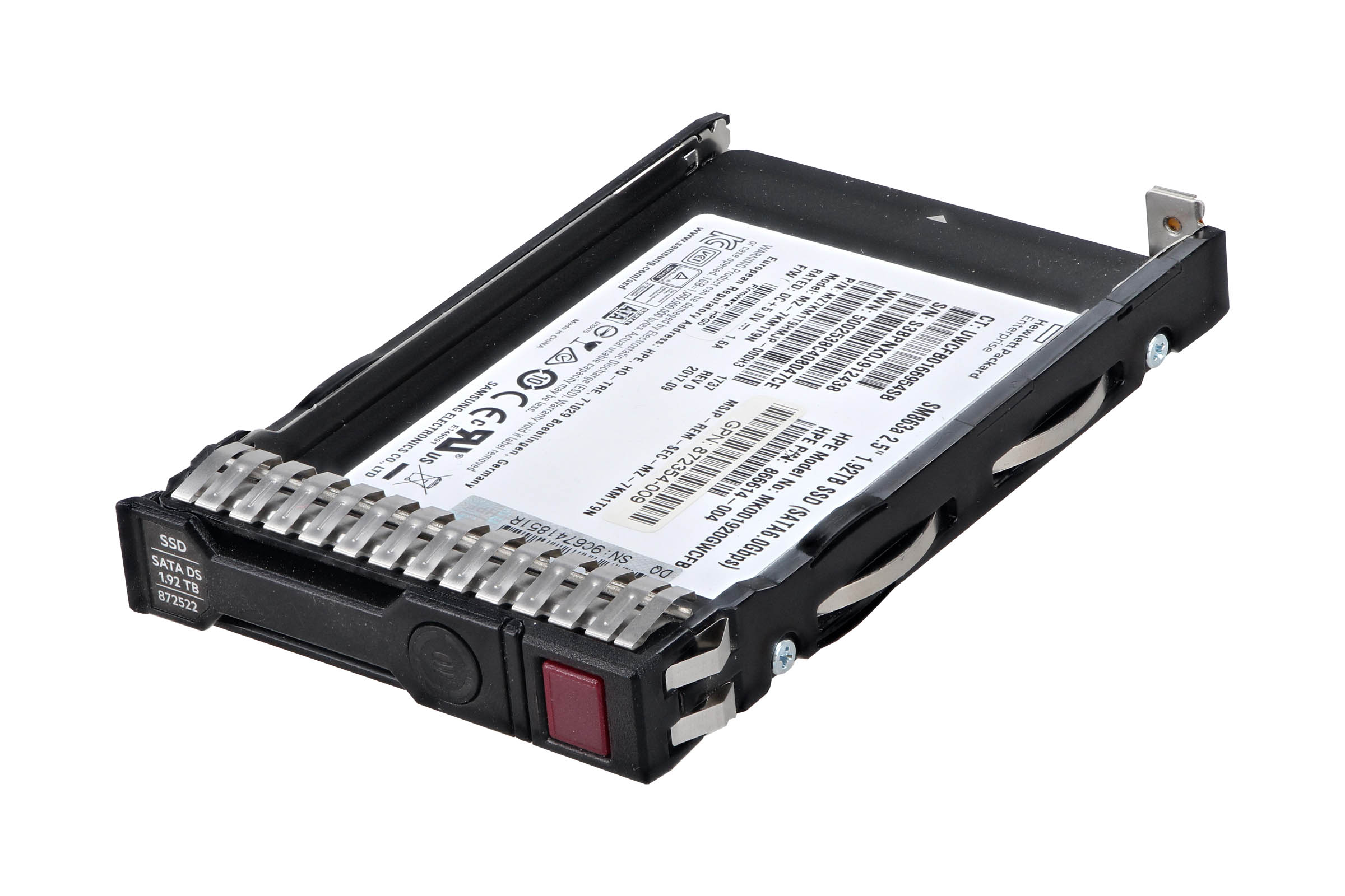 HP SSD SATA 6G Mixed Use 872522-001 Ref - Main Image