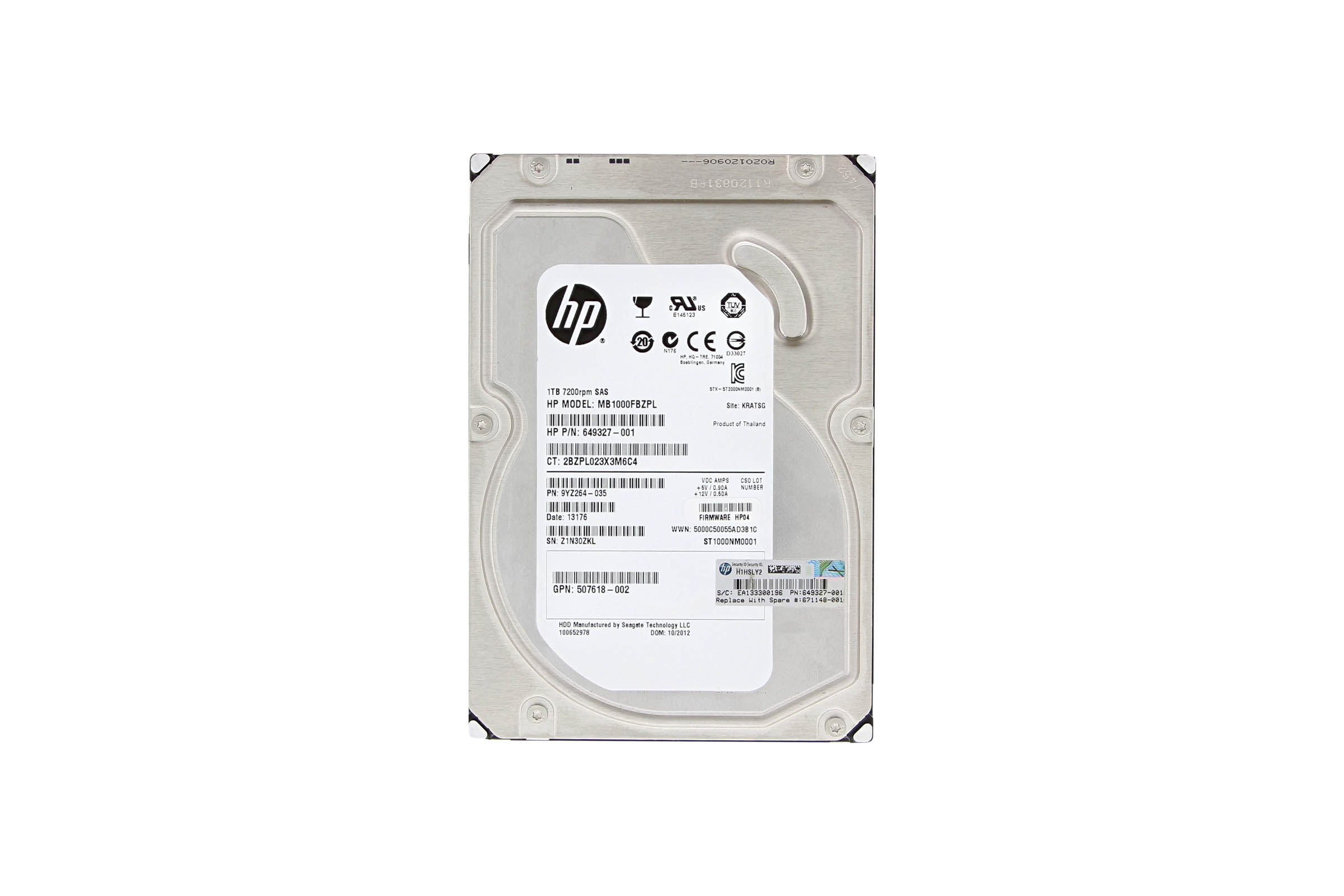 Seagate ST2000NX0403 2TB 7200RPM 2.5
