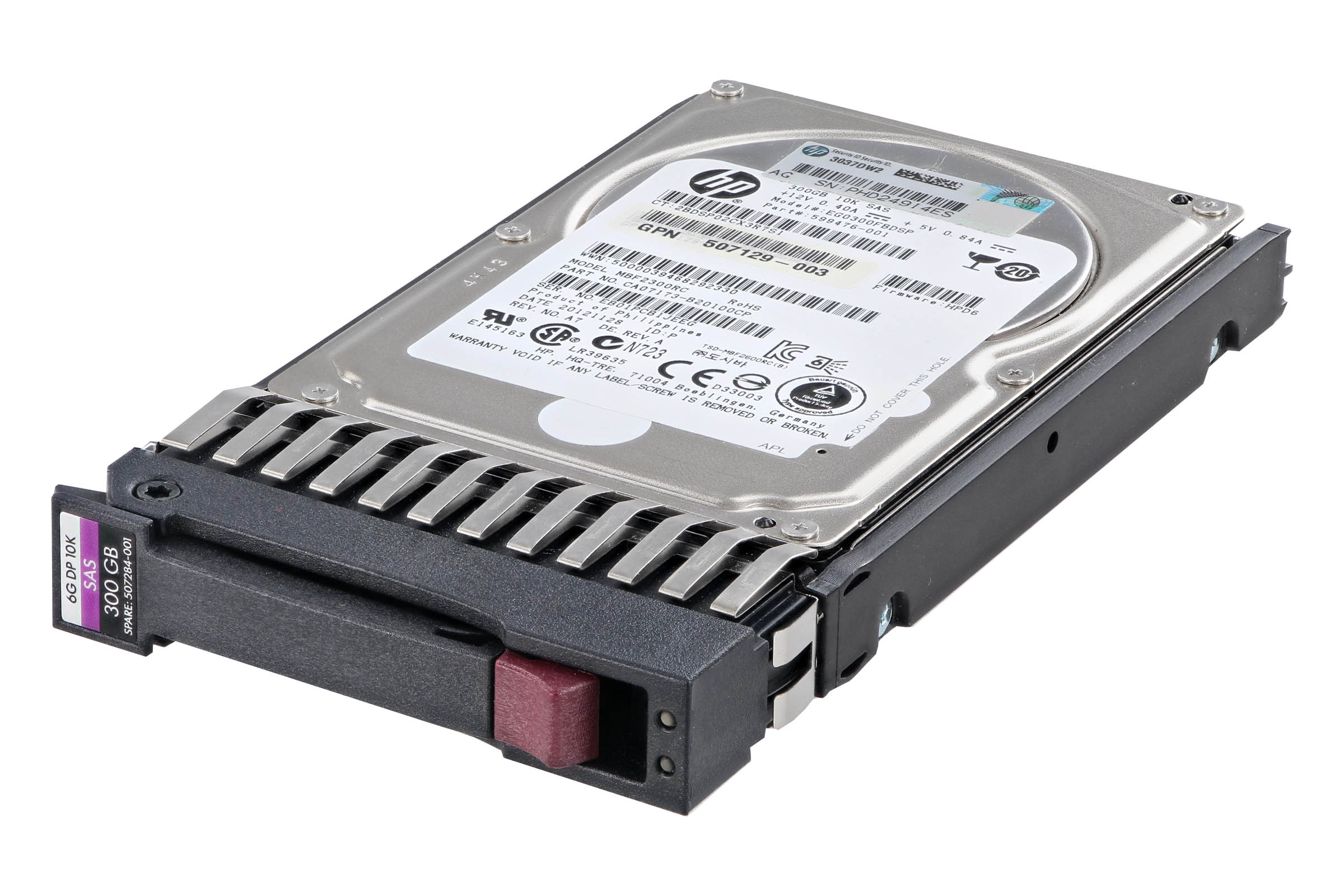 HPE 300GB SAS 2.5" 6G Refurbished Hard Drive 507284-001 | Buy Online
