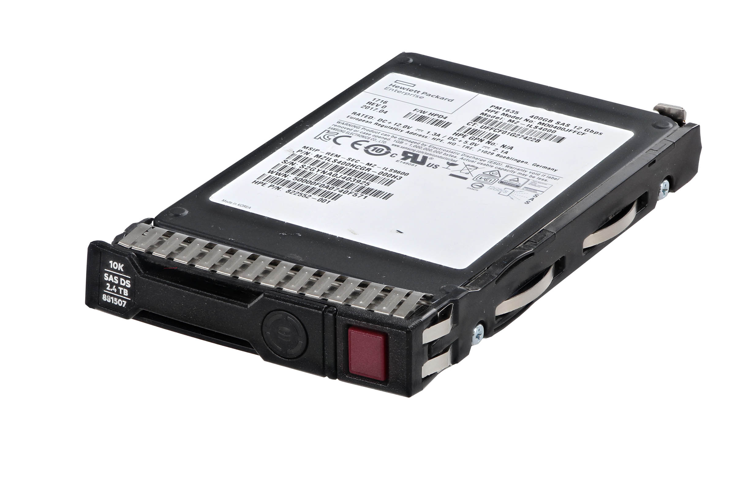 HPE 400GB SAS 2.5