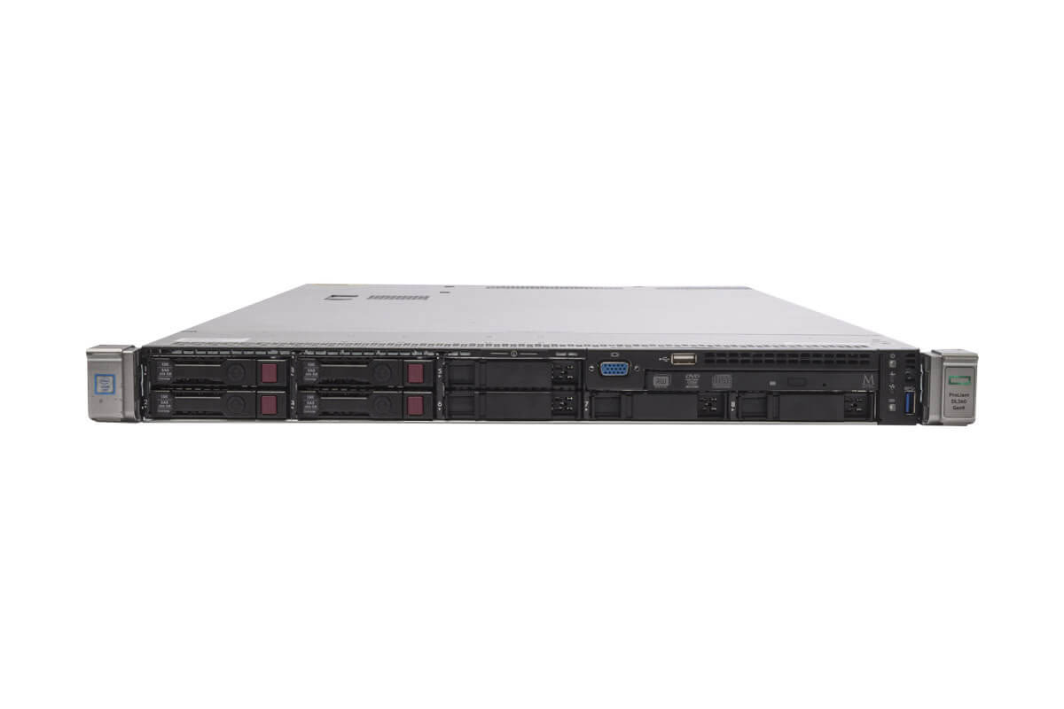 HPE ProLiant DL360 Gen9 8SFF, 2 x E5-2667 v4 3.2GHz Eight-Core, 192GB, 4 x  2.4TB SAS 10k 2.5