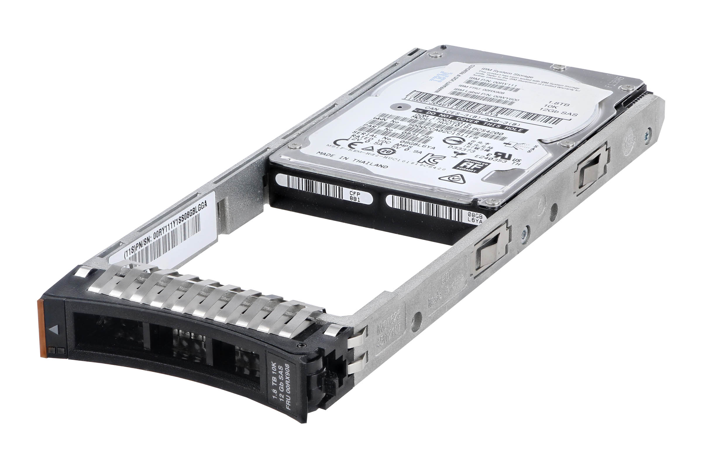 00RX908 IBM 1.8TB 10k SAS 2.5 00RX908 IBM 1.8TB 10k SAS 2.5