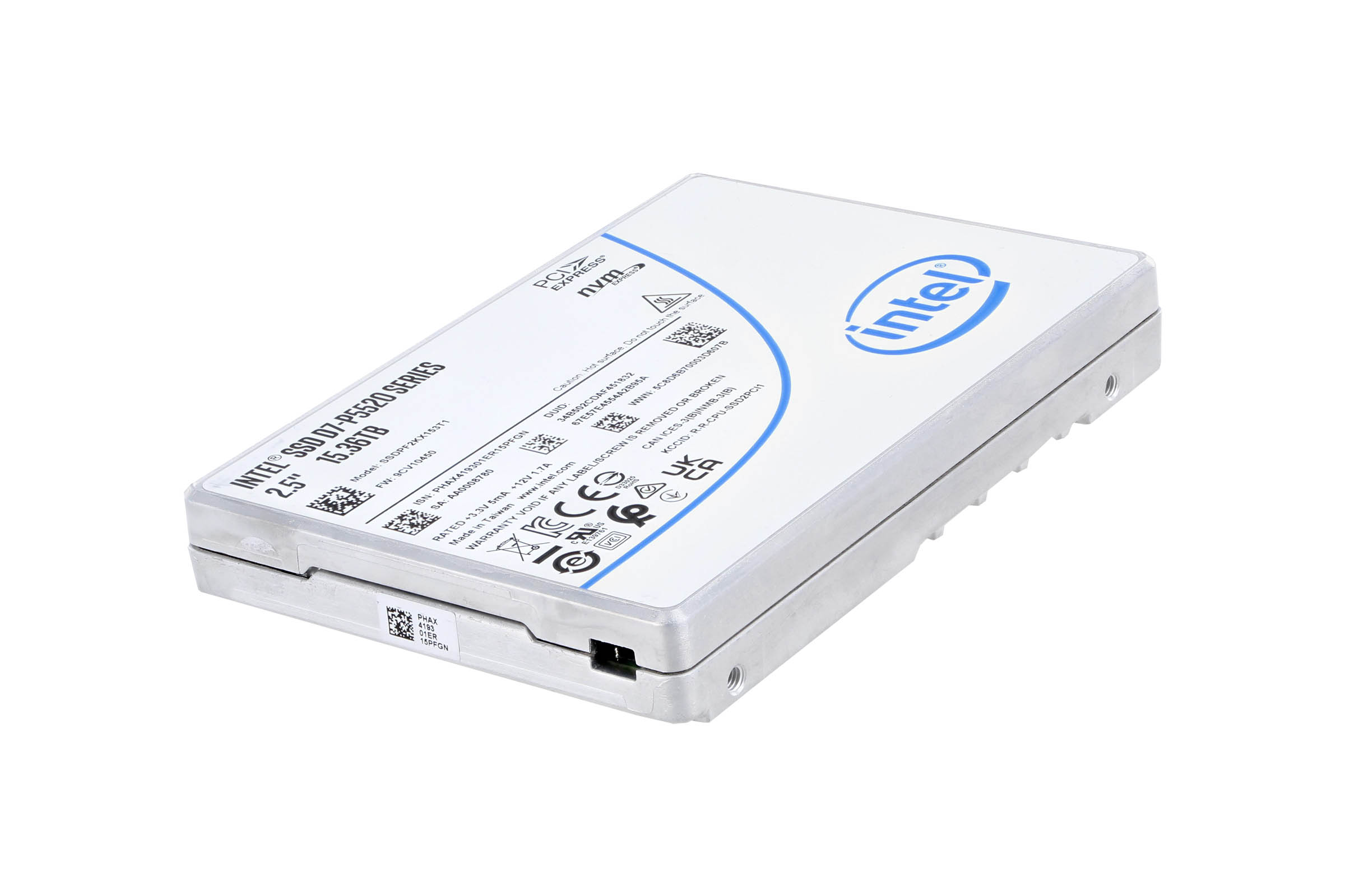 Intel 15.36TB PCIe NVMe Gen4 2.5 Intel 15.36TB PCIe NVMe Gen4 2.5