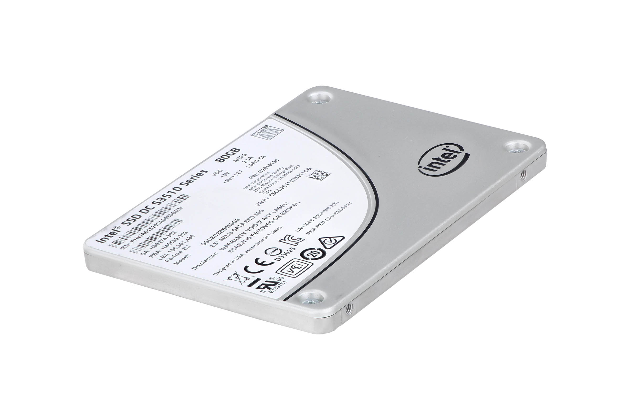 Intel 80GB SATA 6G SSD SSDSC2BB080G6 Buy Online