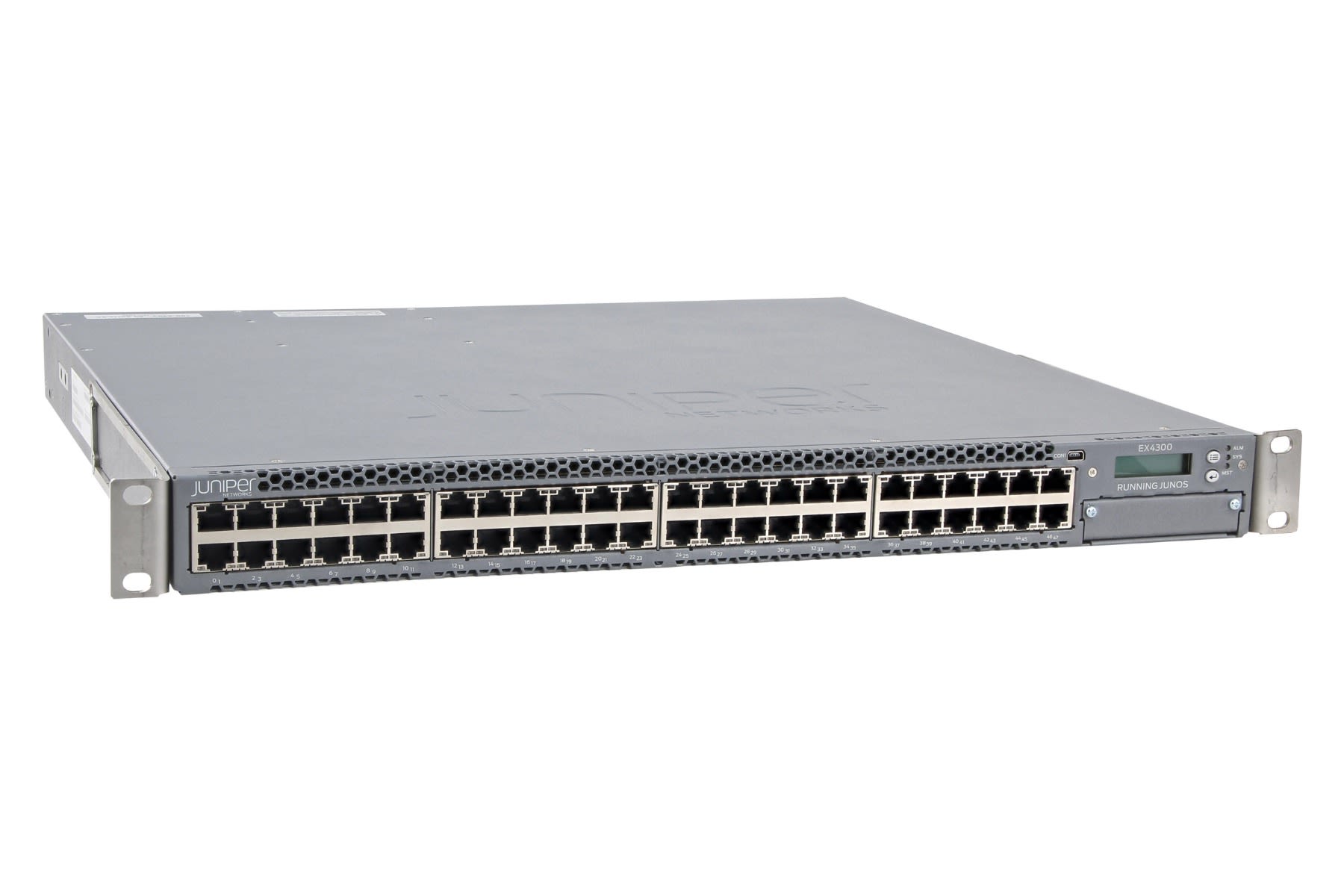 Juniper Networks EX4300-48T-AFO Switch Base OS, Front-To-Back Airflow